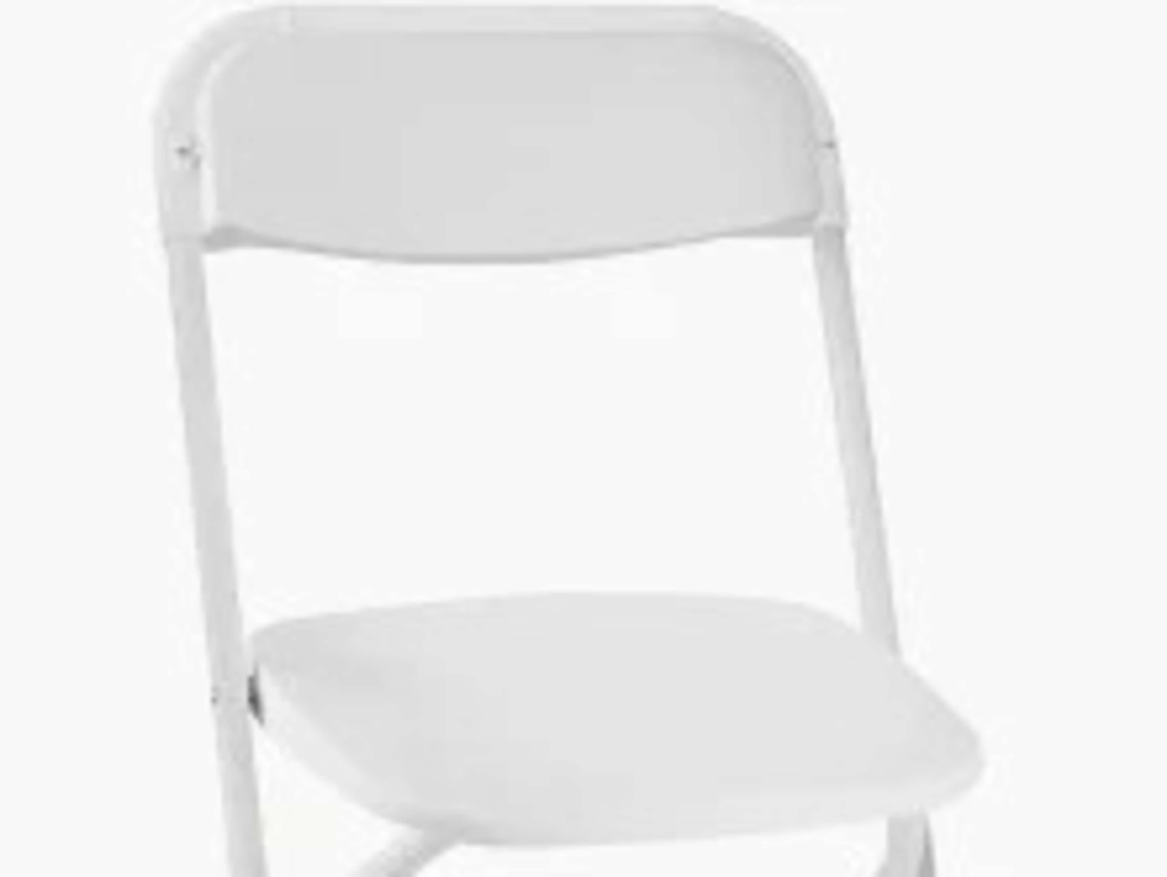 White or Black PVC Chairs
