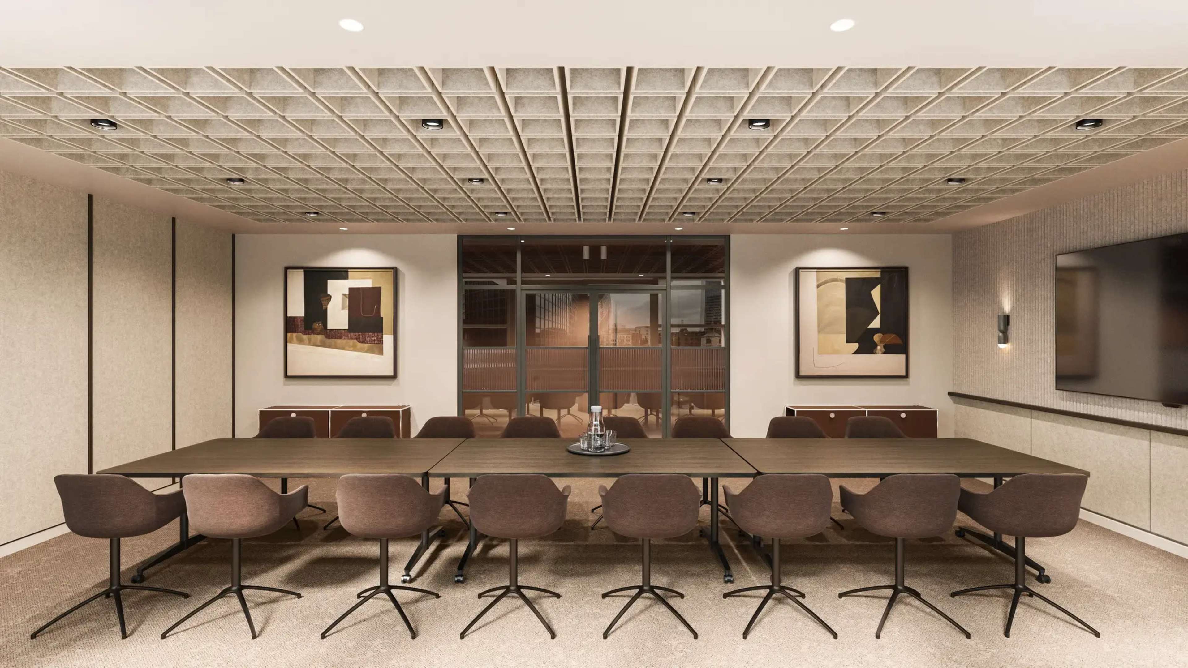 Brand new boardroom meeting space in central London: Momentum Boardroom Image in City of London, London, ENG