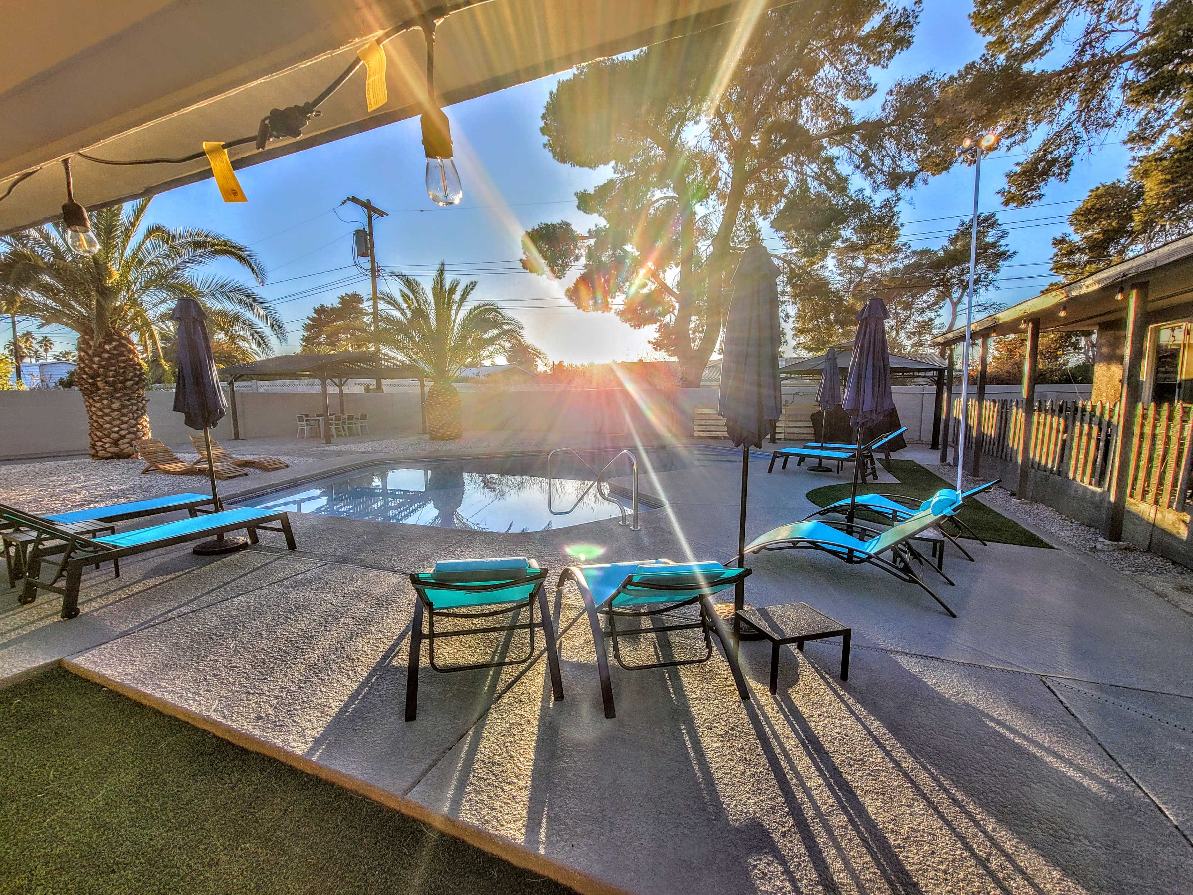 Beautiful Ranch Style Estate with Private Pool and Extended Accommodations Image in Paradise, Las Vegas, NV