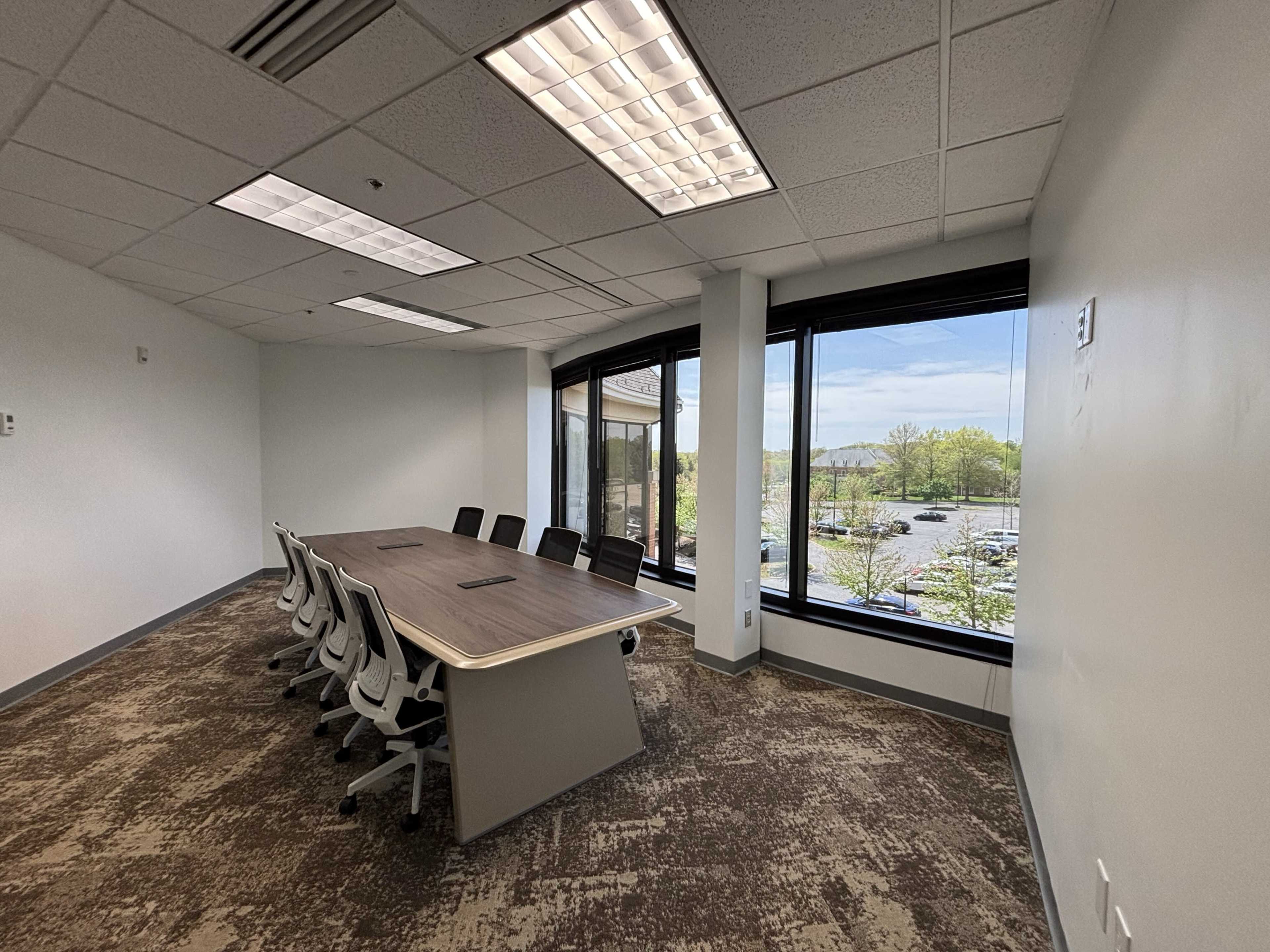 Modern Meeting Room with a View Image in Northwoods, Columbus, OH