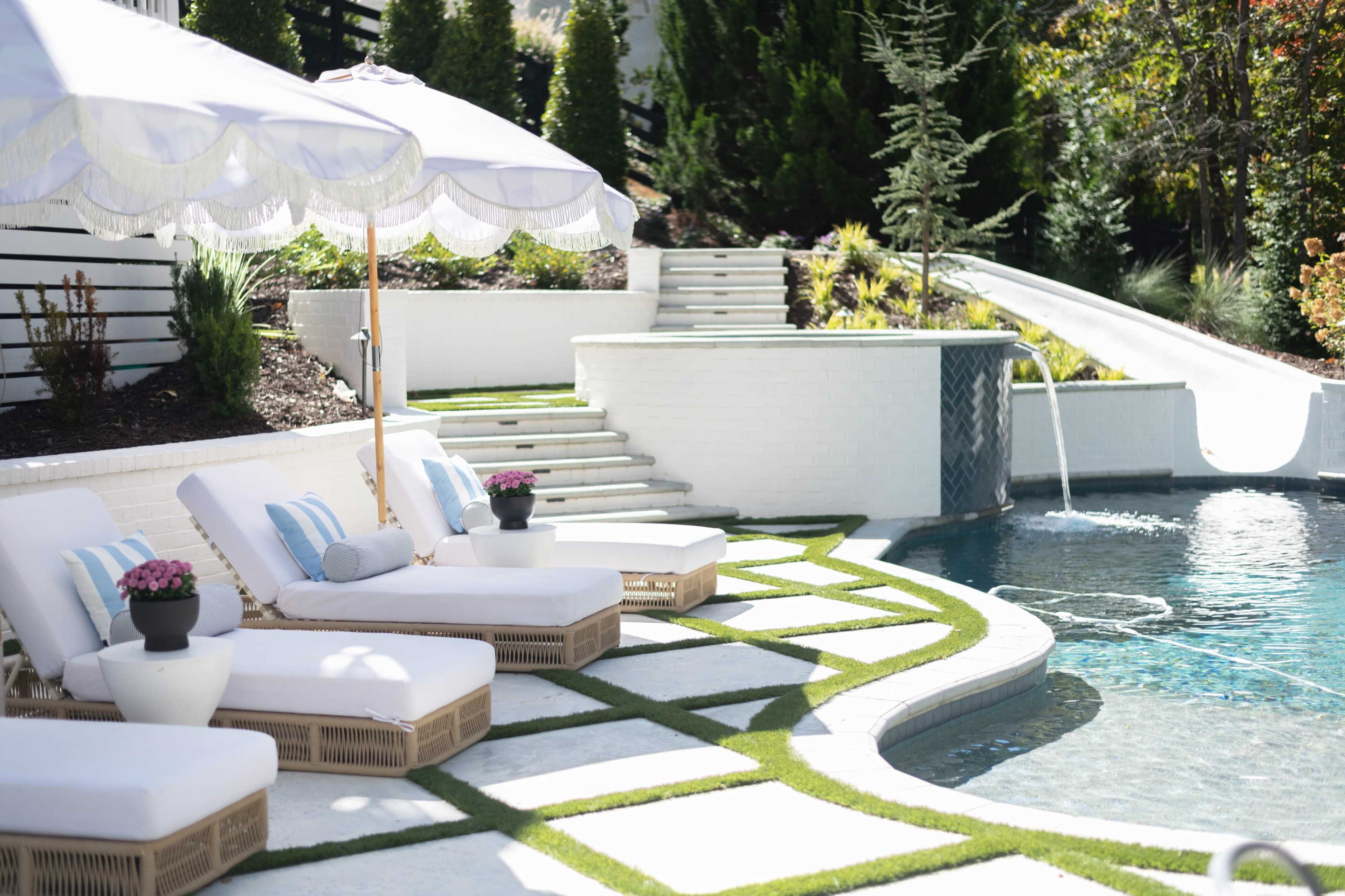 Backyard Oasis-Pool and Poolhouse Image in Milton, milton, GA