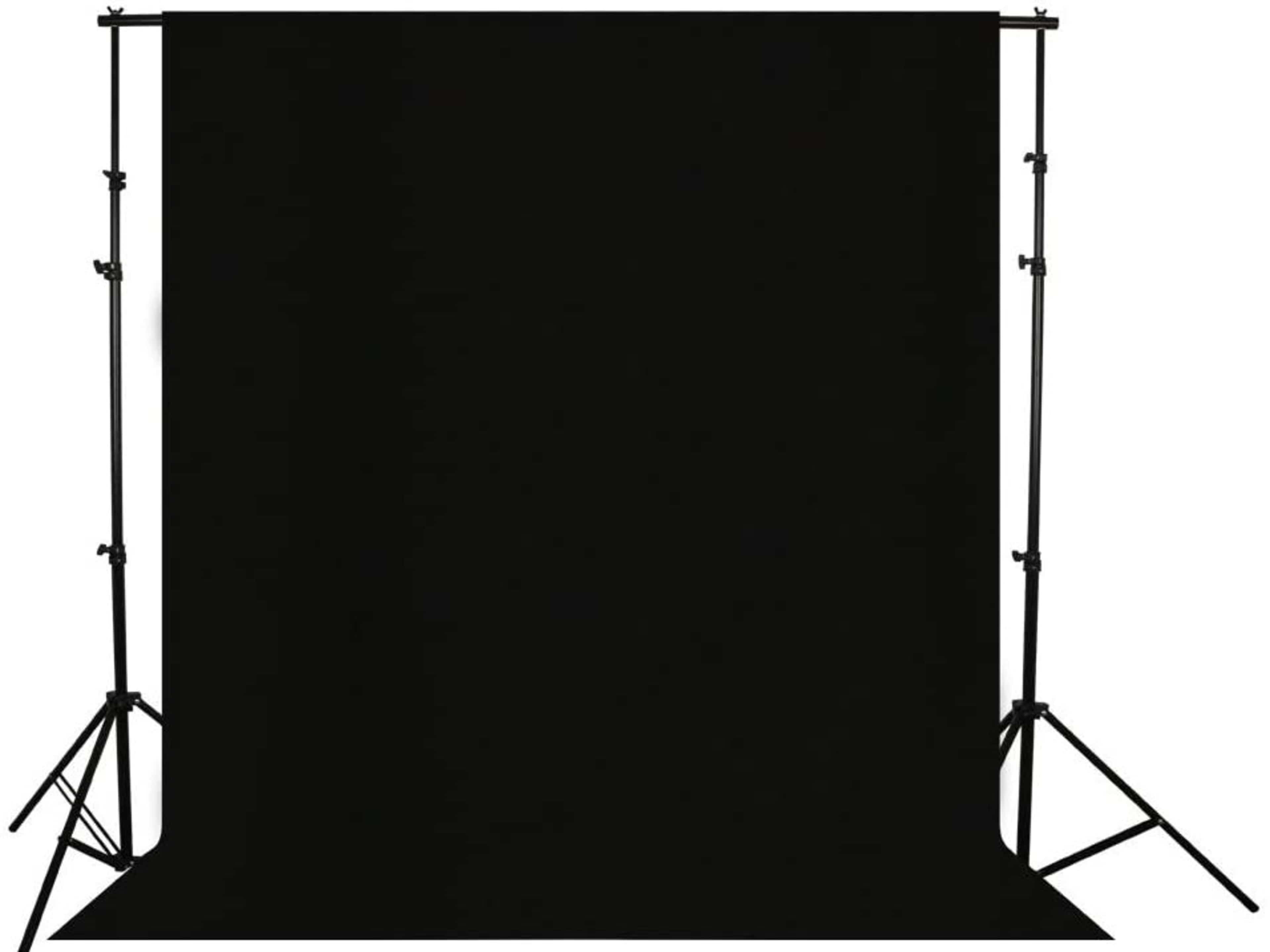 9Ft Black Backdrop