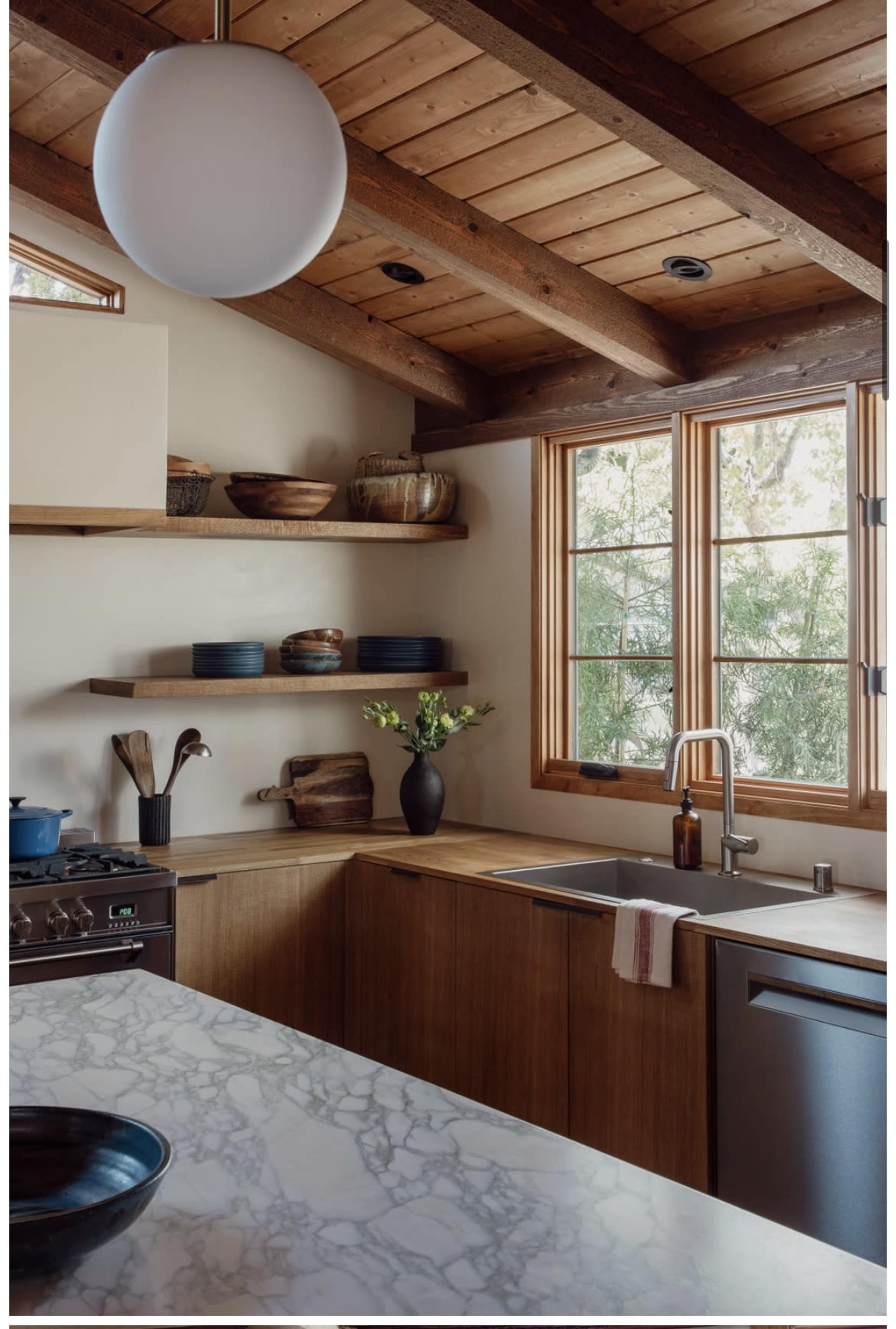 Canyon House Filled with Natural Light, Warm and Cozy Charm, High Wood Ceiling Luxury Spa Feeling Bath Image in Clairemont, San Diego, CA