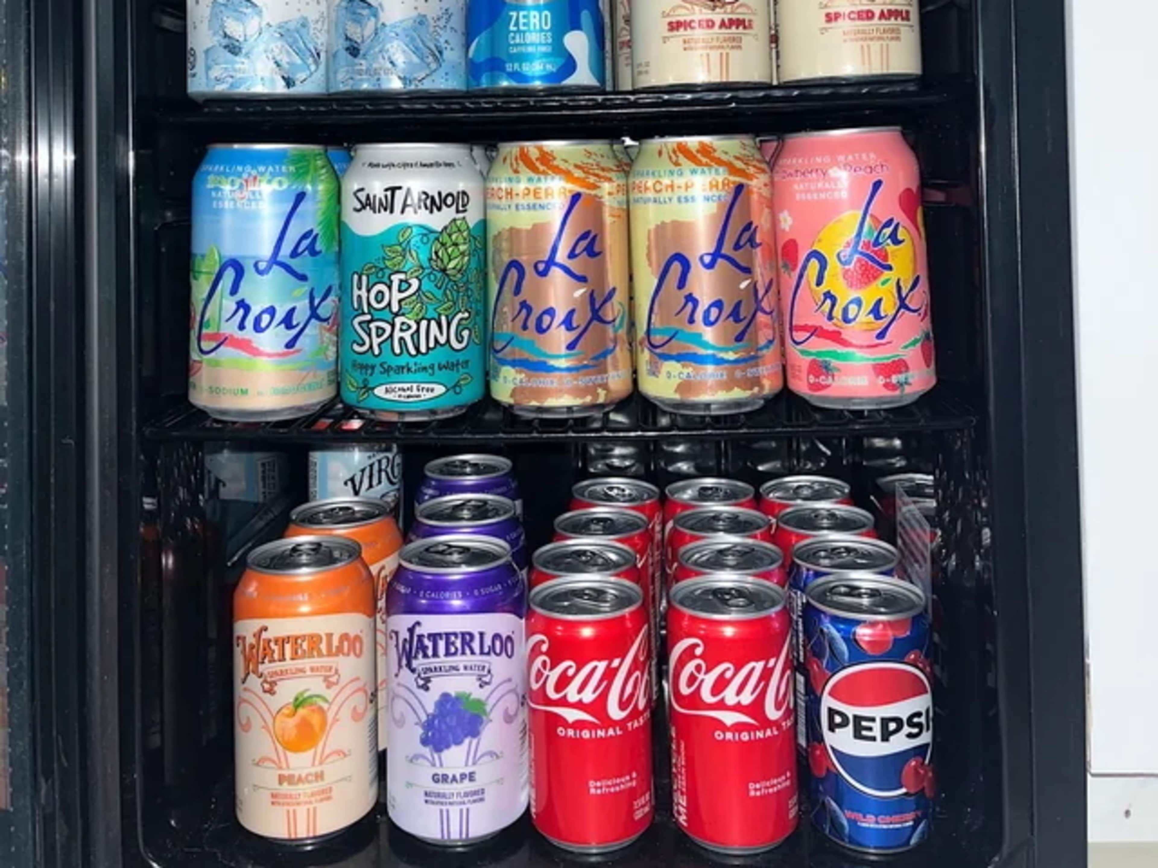 Full Stocked Mini Fridge