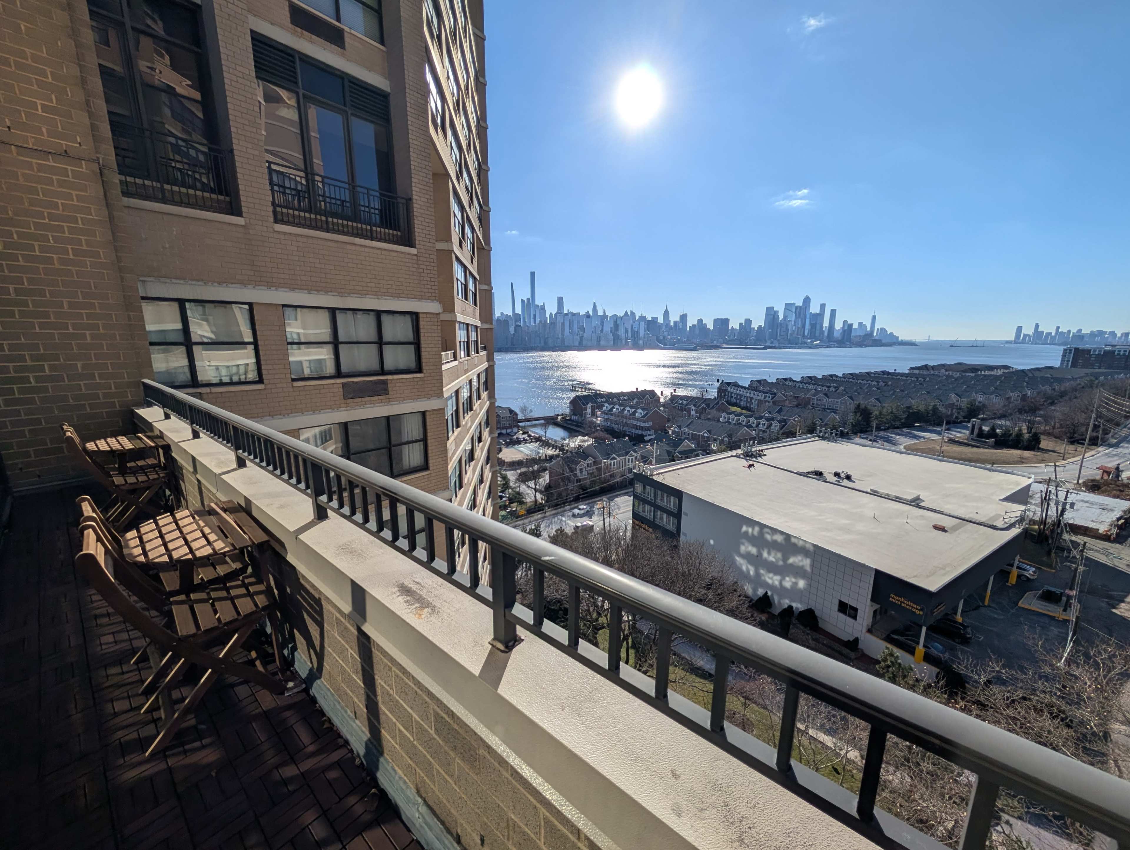 (PROPERTY FOR SALE) Studio With Balcony & Stunning View | Photo & Video Shoots | Podcasts | Wellness/Massage/Therapy Image in Guttenberg, Guttenberg, NJ