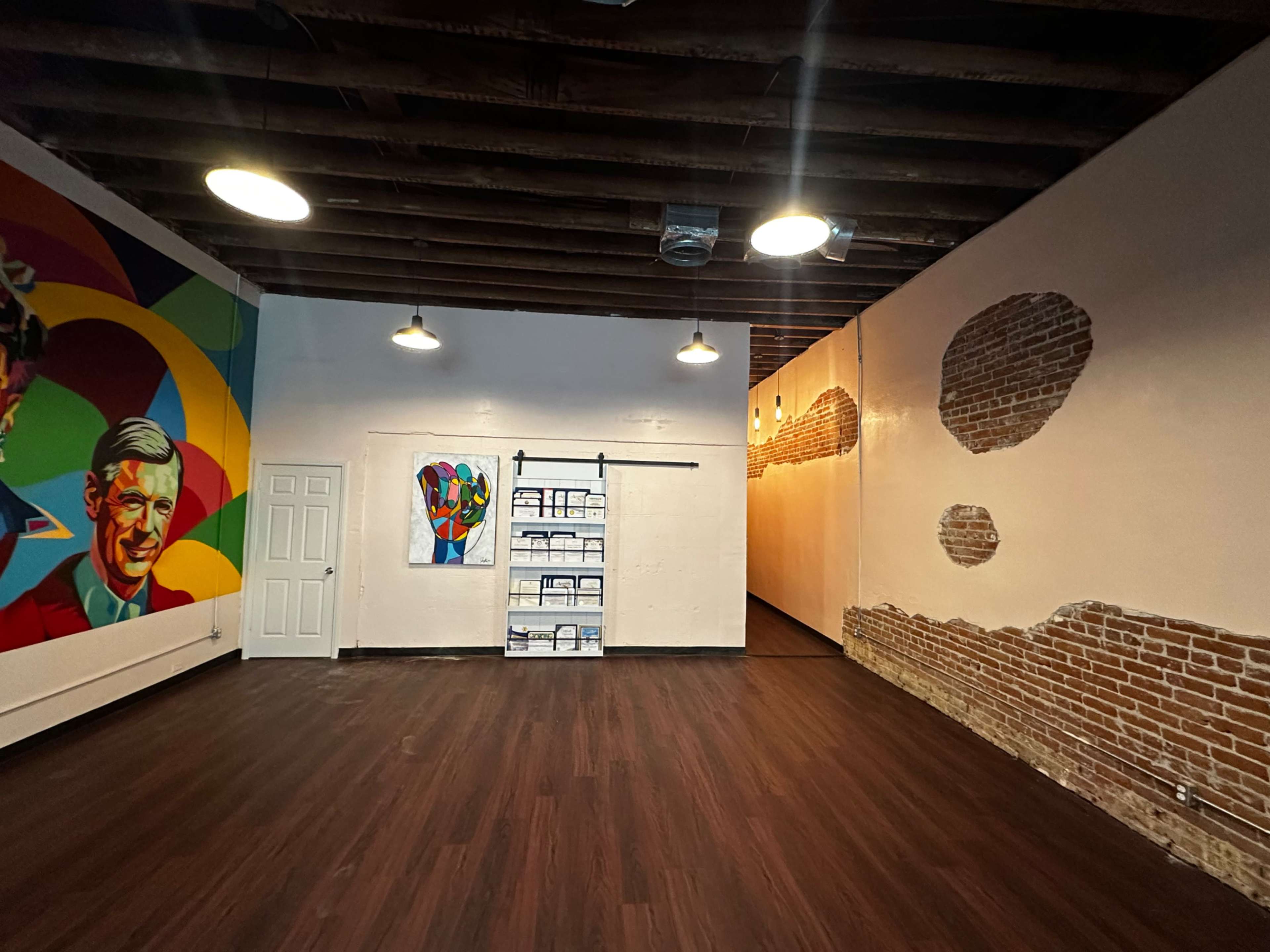 Downtown Gallery with Mural & Artistic Alleyway Image in Carousel, San Bernardino, CA