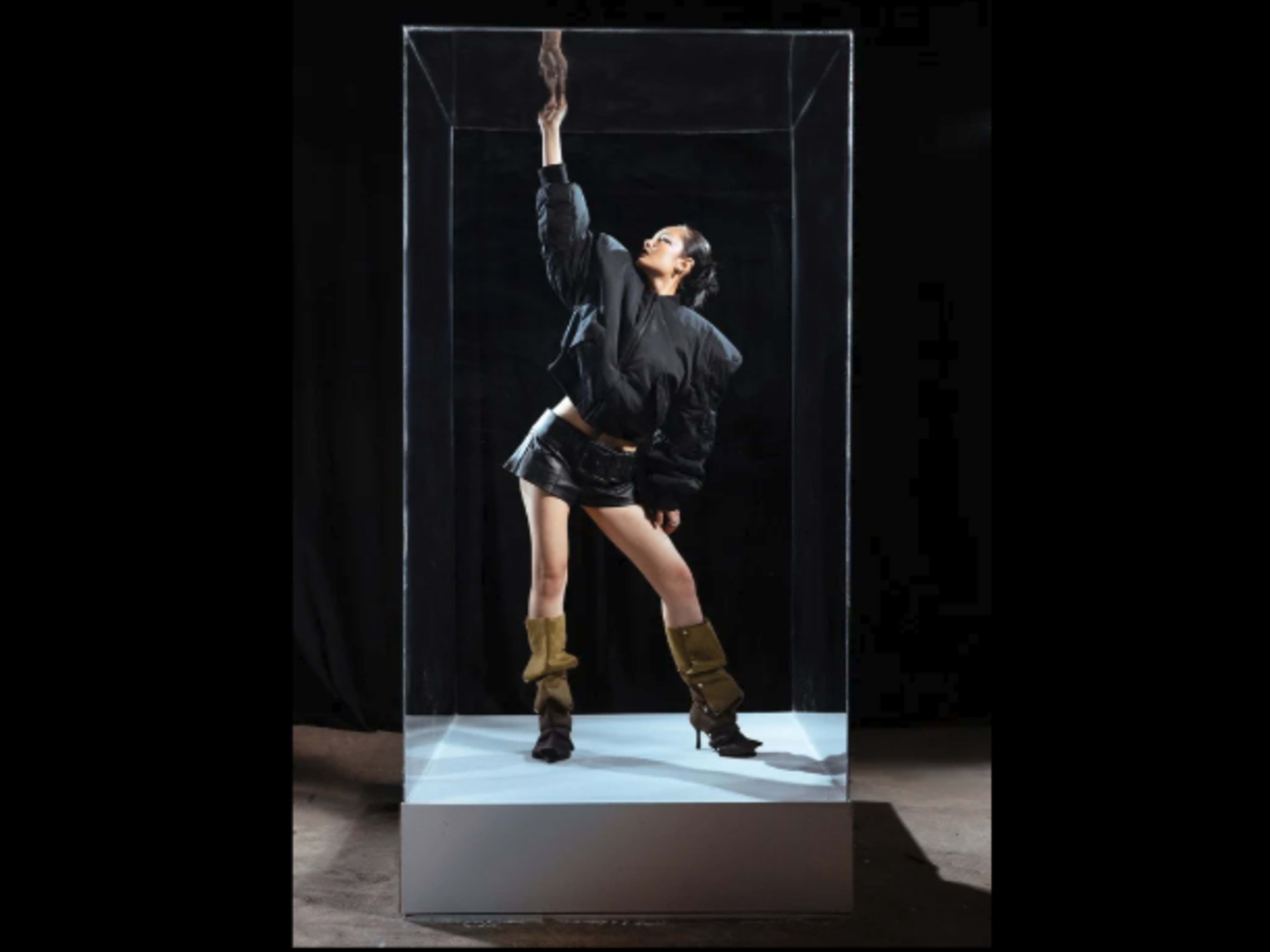 Museum box for photo shoots