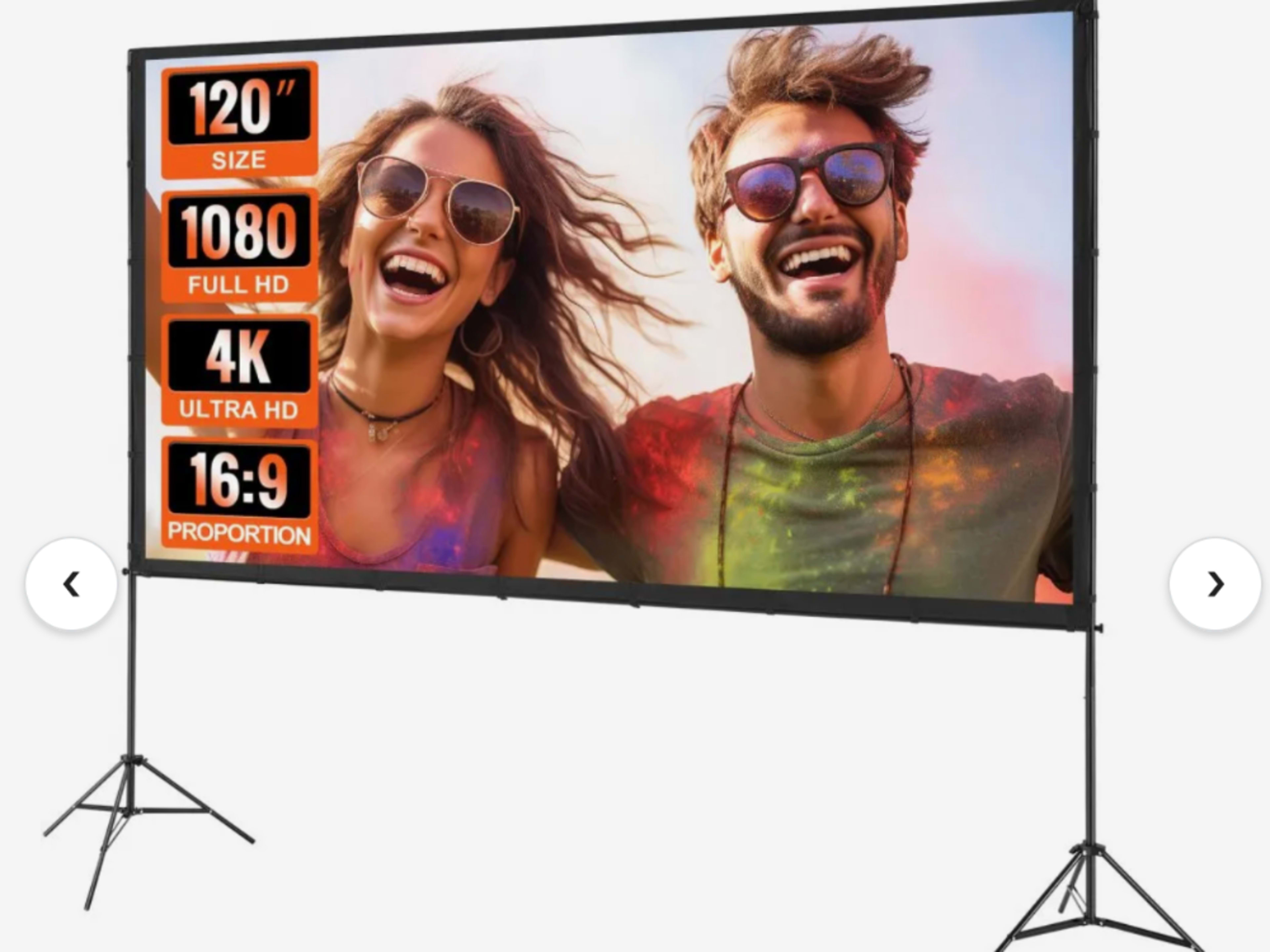 Projector Screen and Projector