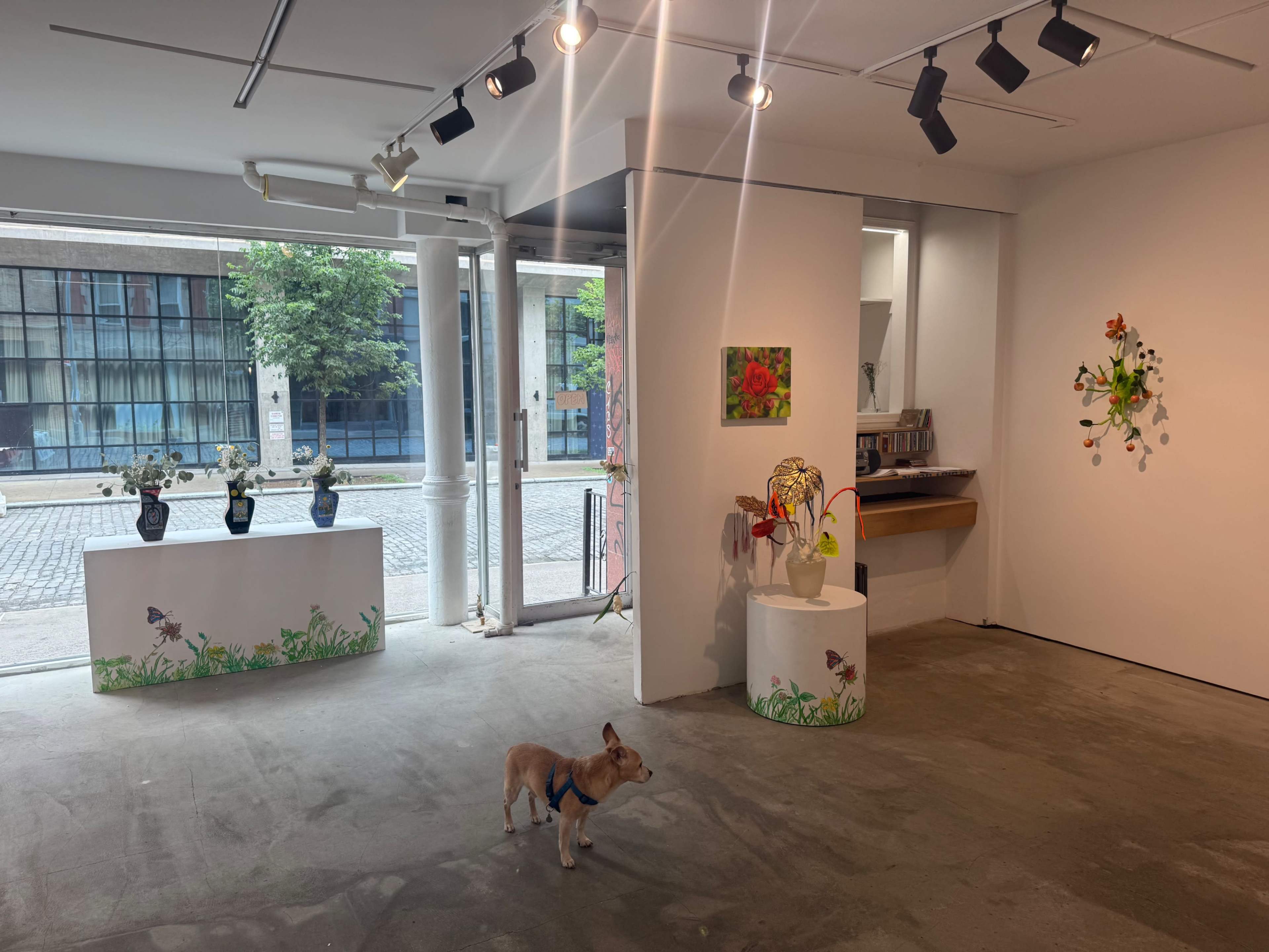 Urban Gallery with Floor Length Storefront Window Image in Bowery, New York, NY
