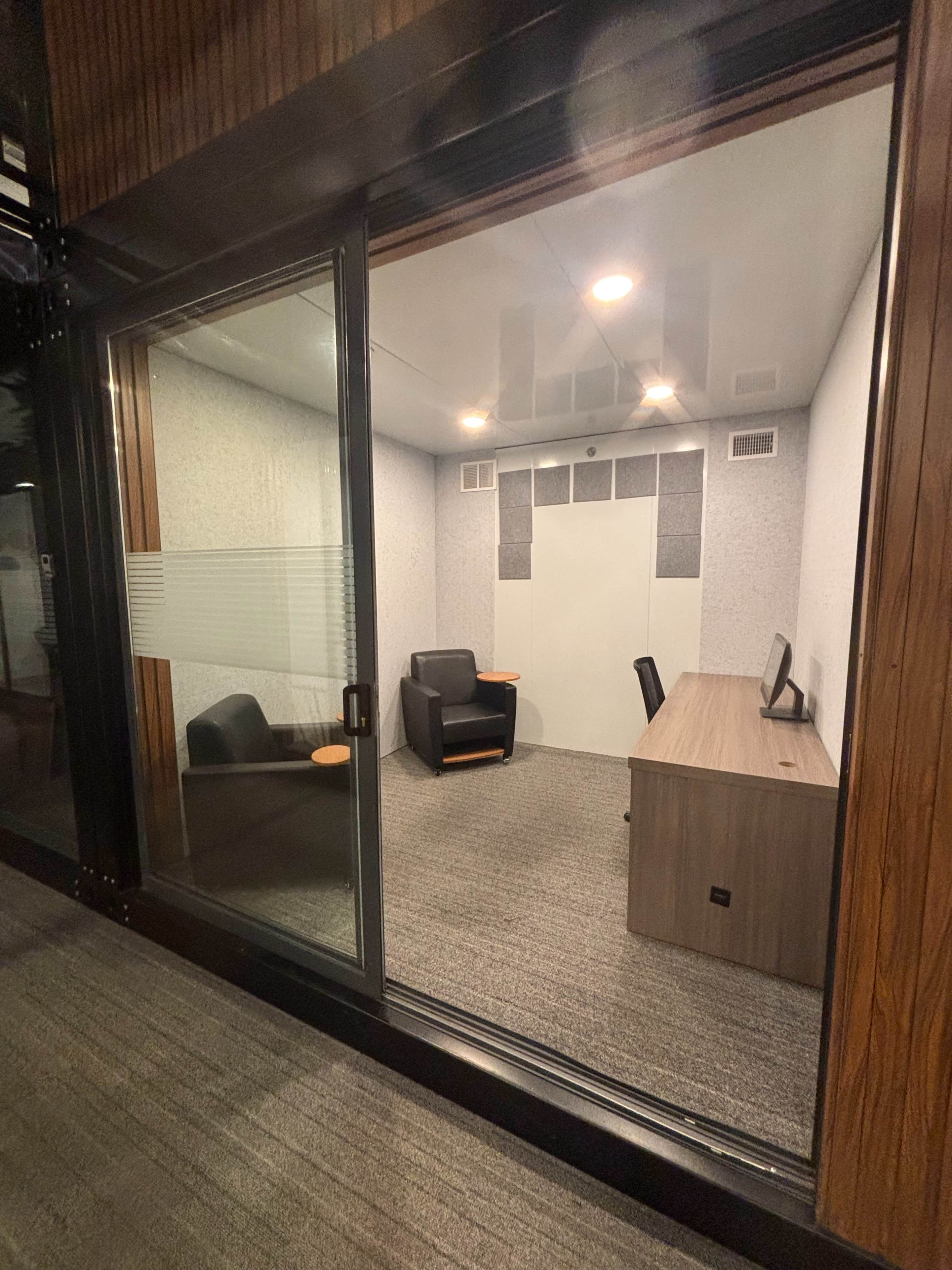 Private Shipping Container Style Office with Whiteboard Walls Image in Girvin, Jacksonville, FL