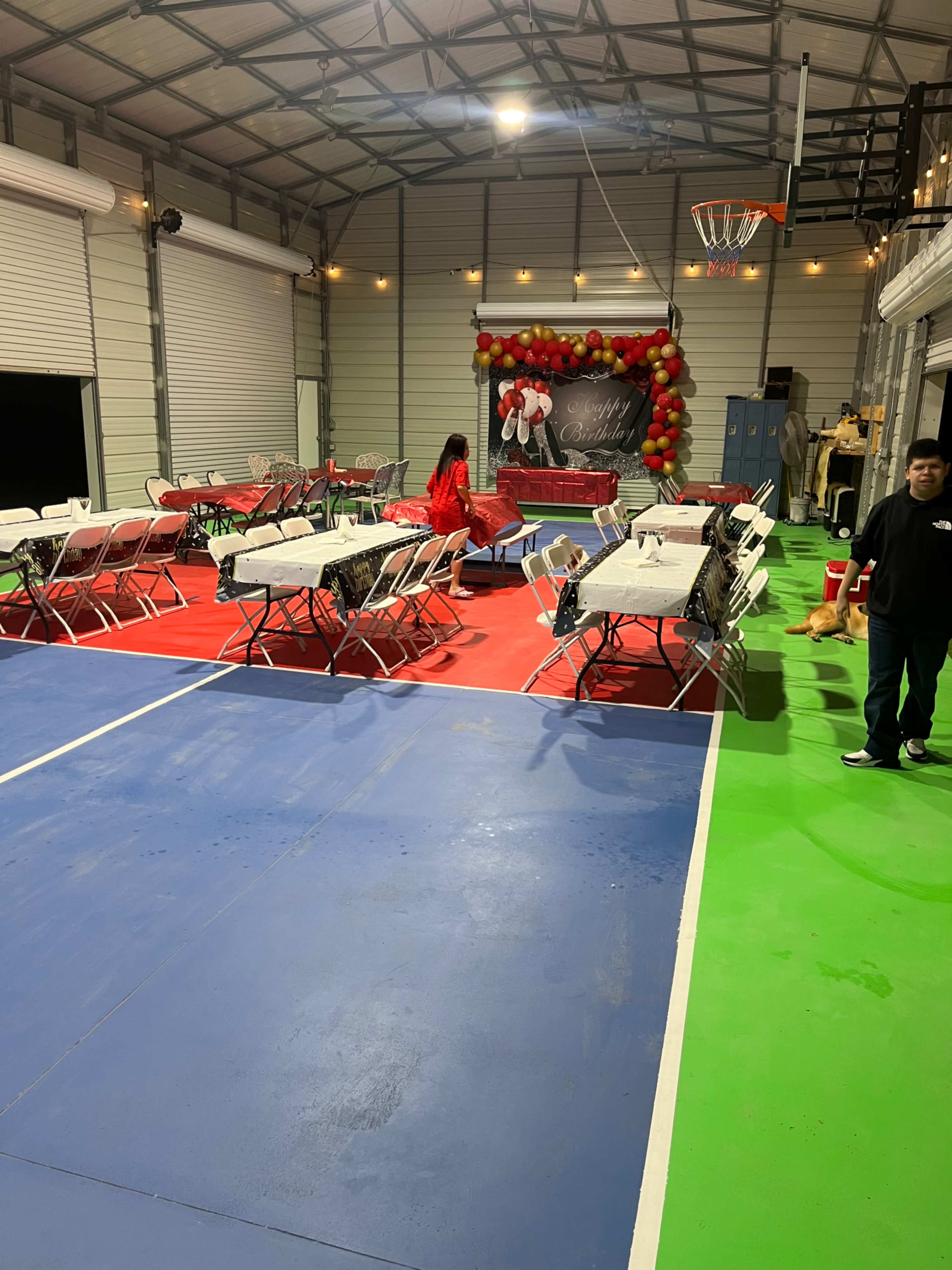 Pickleball Court & Party Yard with Full Outdoor Kitchen, Del Valle Image in River Timber, Del Valle, TX