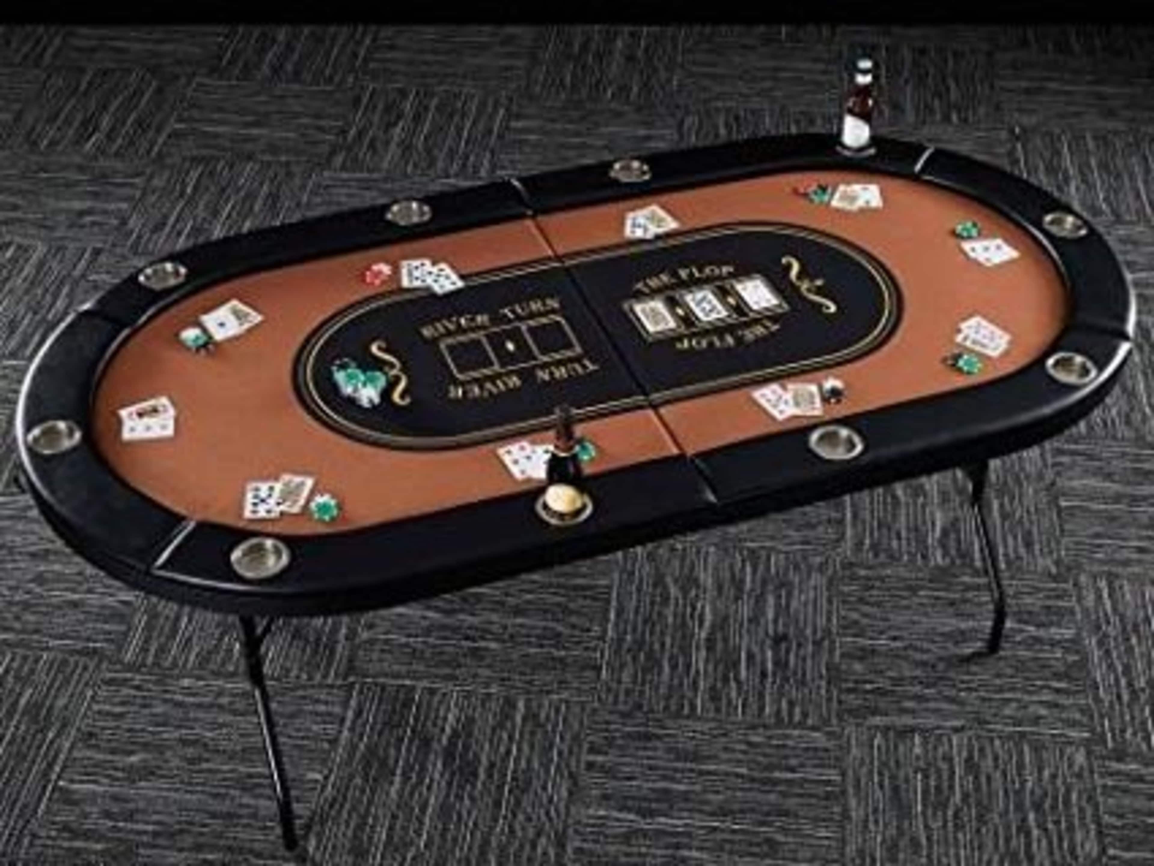 Professional poker table