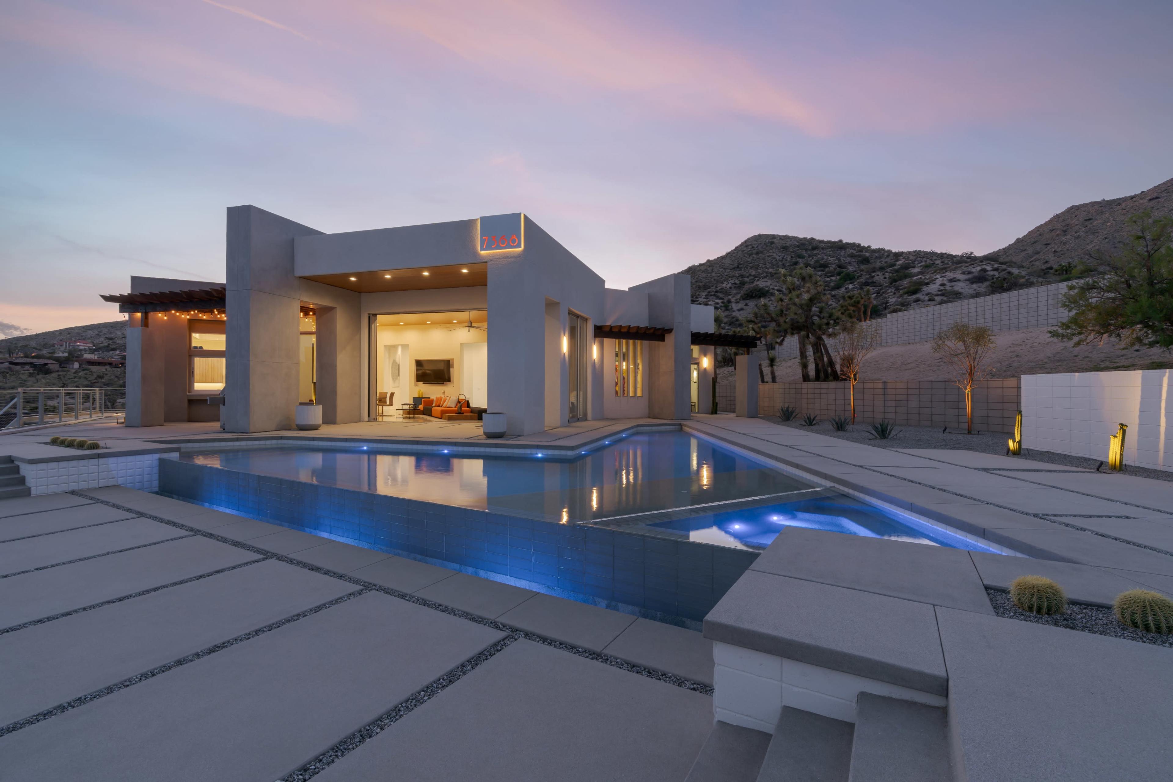 The Overlook by Fieldtrip | 7 Bd Modern Luxury with Infinity Pool & Views Image in Yucca Valley, Yucca Valley, CA