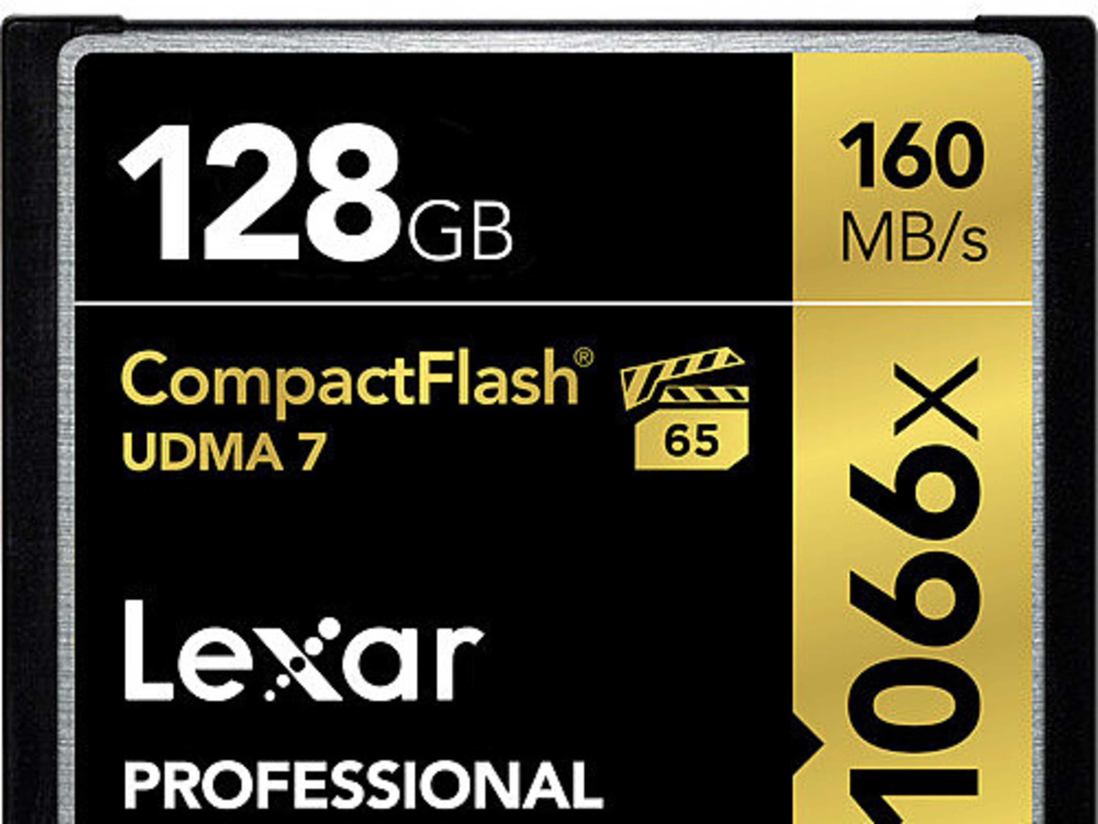Lexar 128gb CF 160MB/s Card