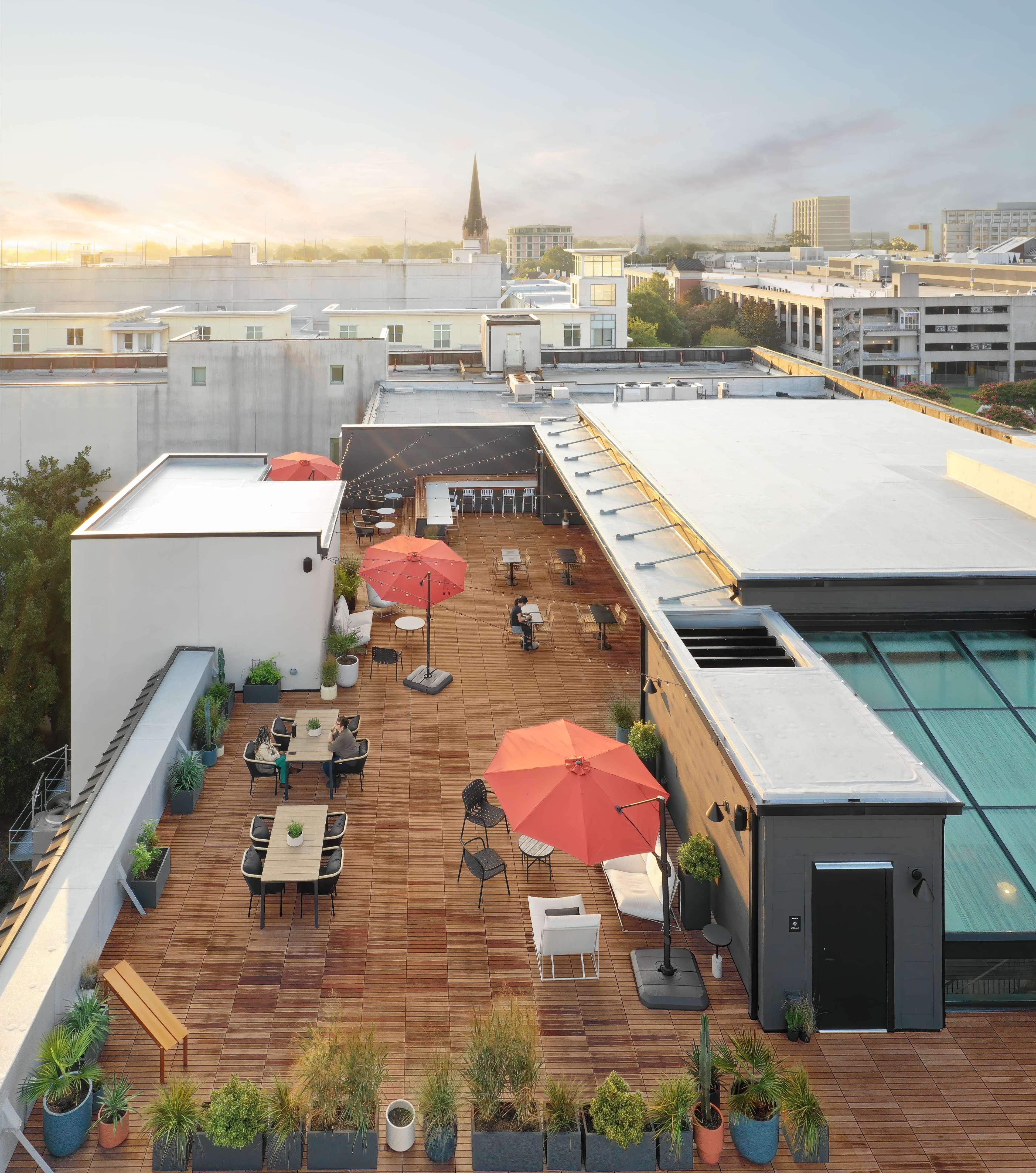 Stunning Rooftop Deck + Penthouse Event Space with City Views Image in Downtown, Norfolk, VA