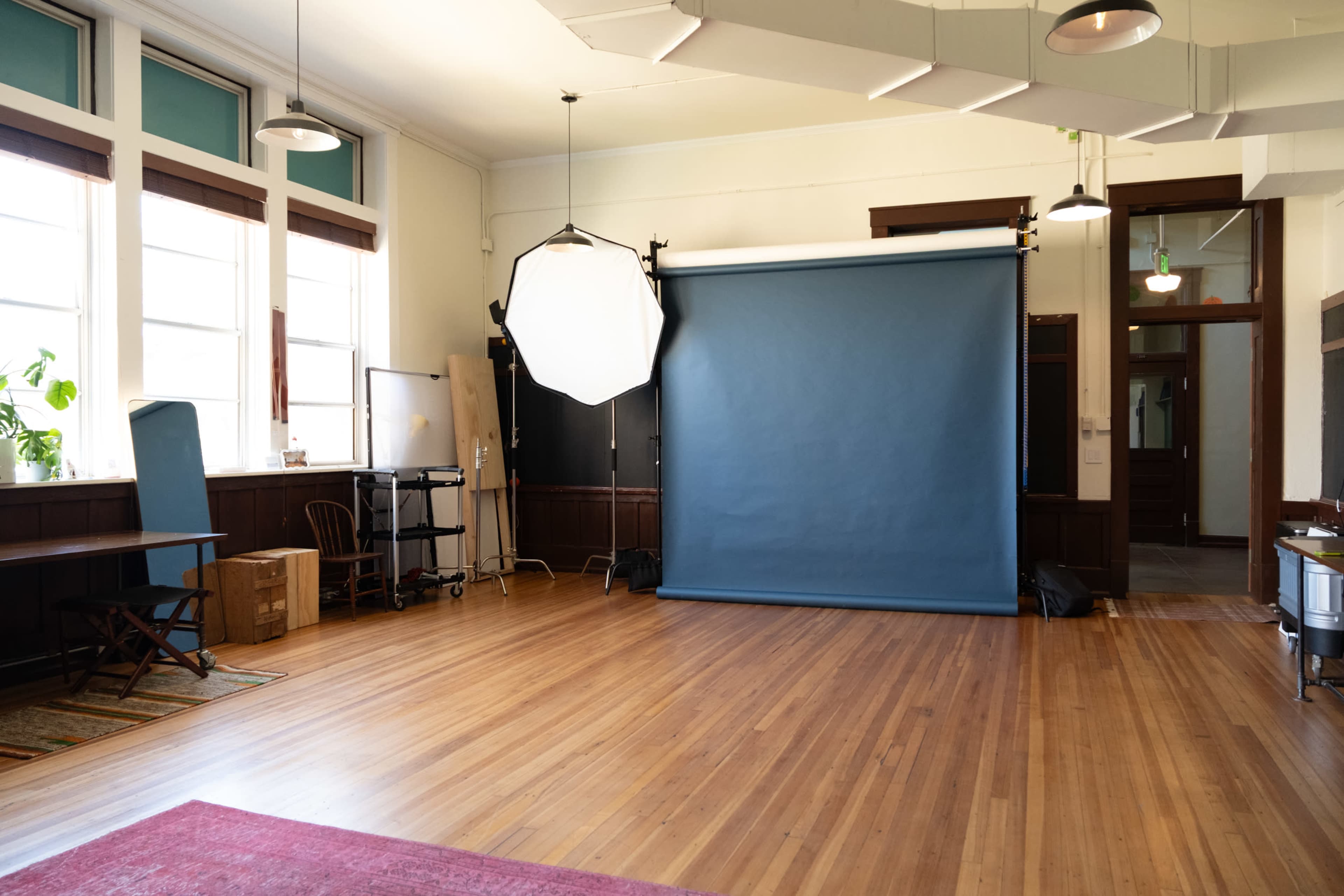 Natural Light Photo Studio with Gear in Historic Austin Building Image in Hyde Park, Austin, TX