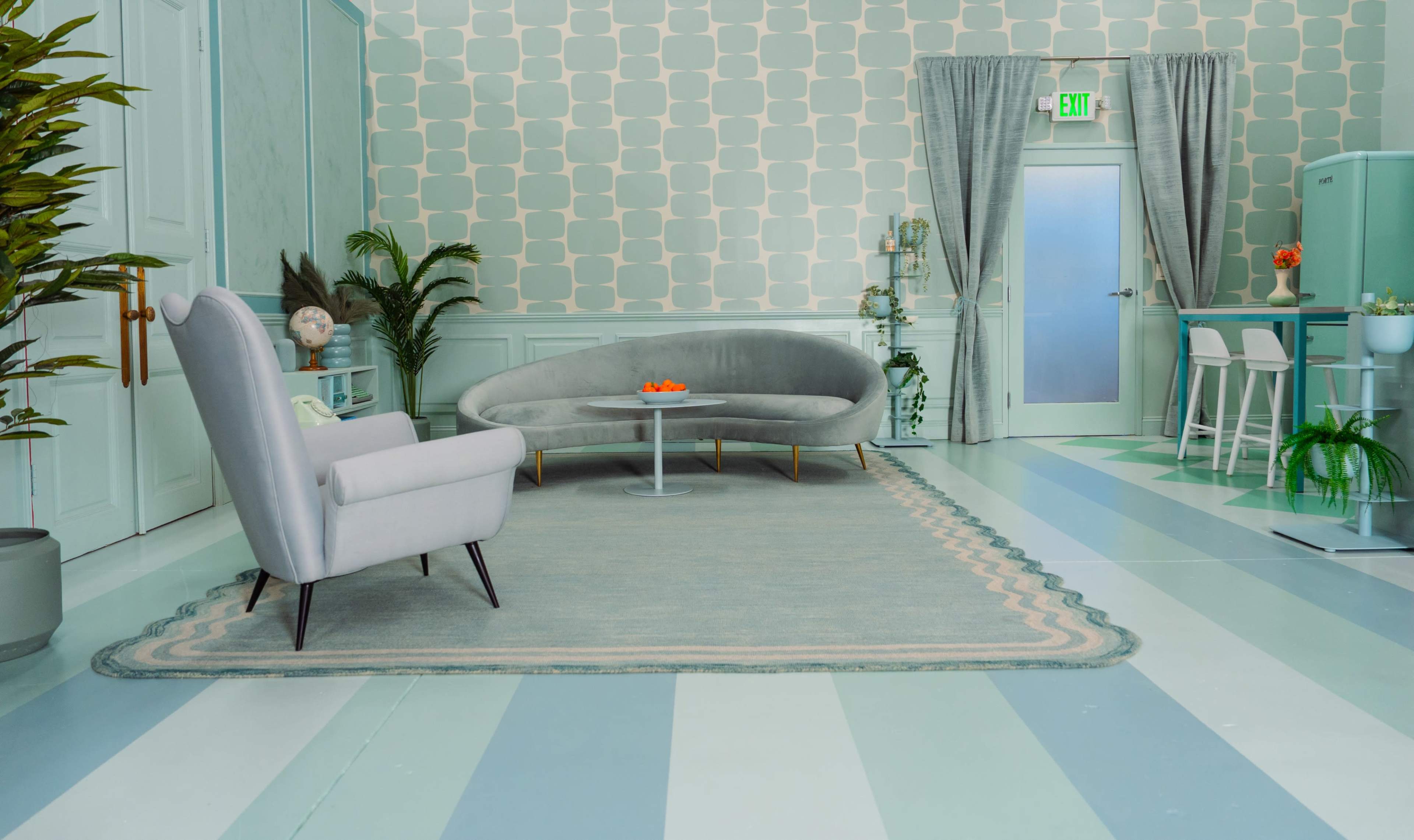 Spacious Colorful Retro Multiset Studio Image in Van Nuys, Van Nuys, CA