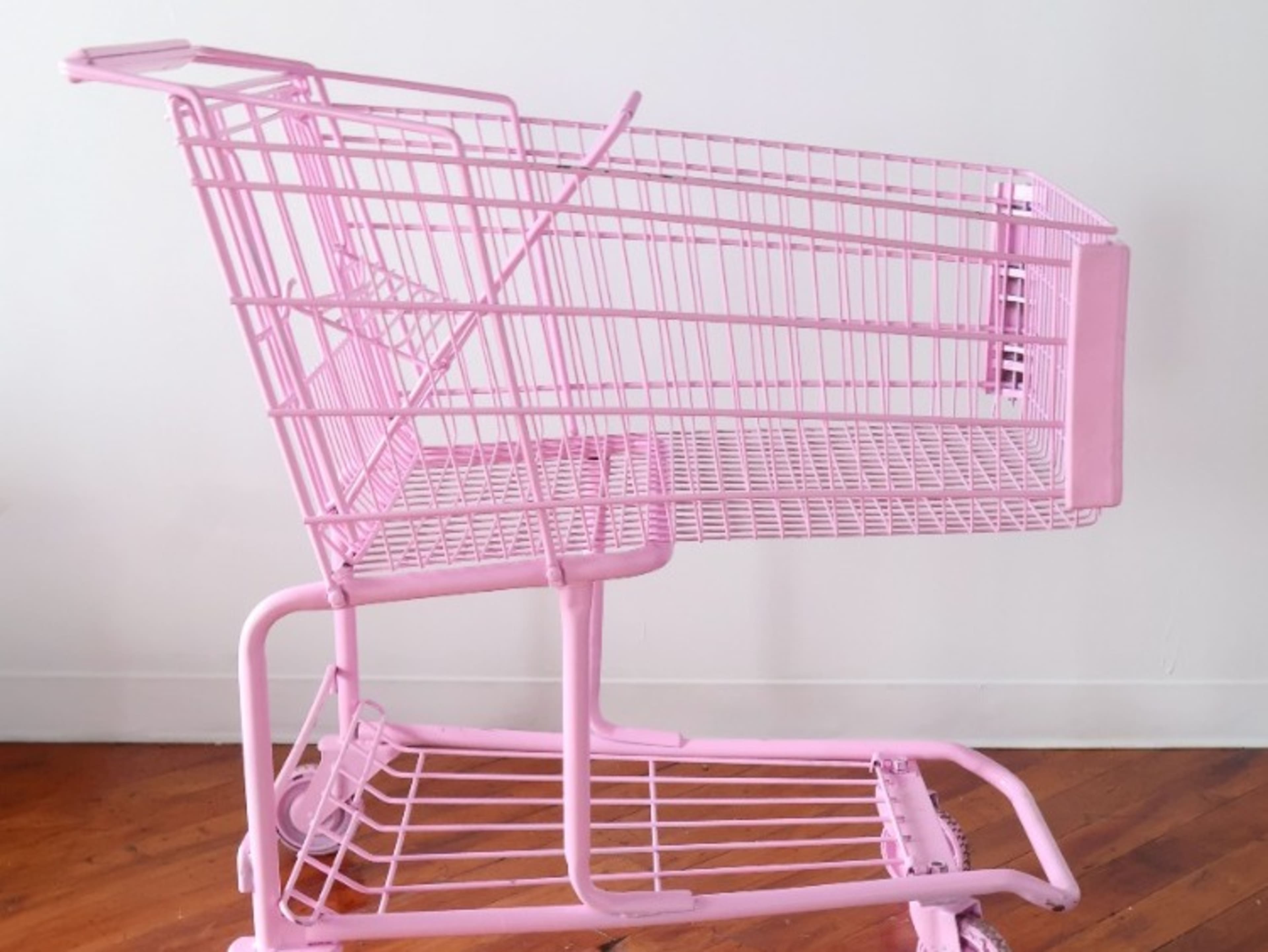 Pink Shopping Cart