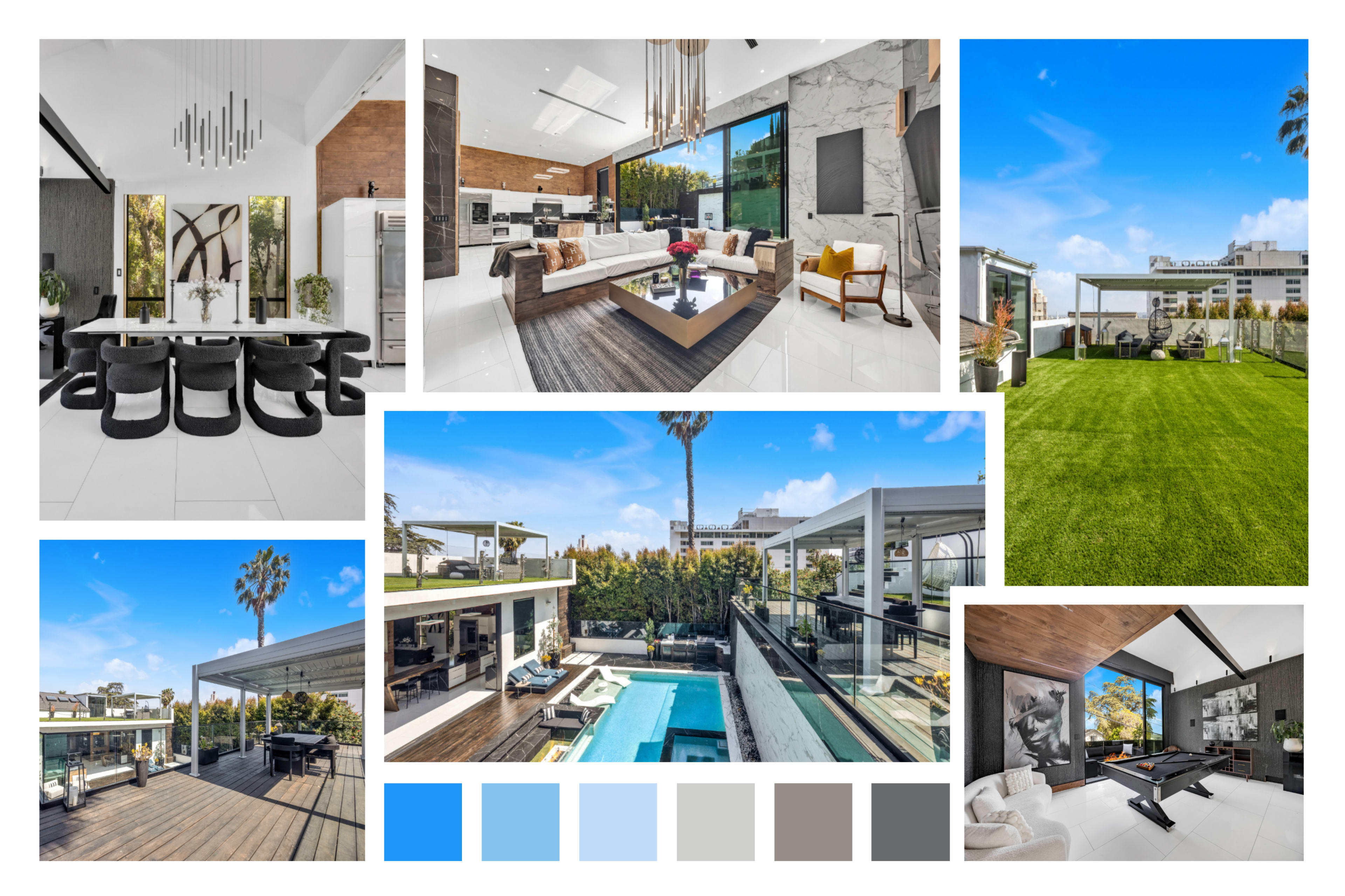 ICONIC MODERN VILLA WITH EPIC VIEWS & BOLD DESIGN Image in Central LA, Los Angeles, CA