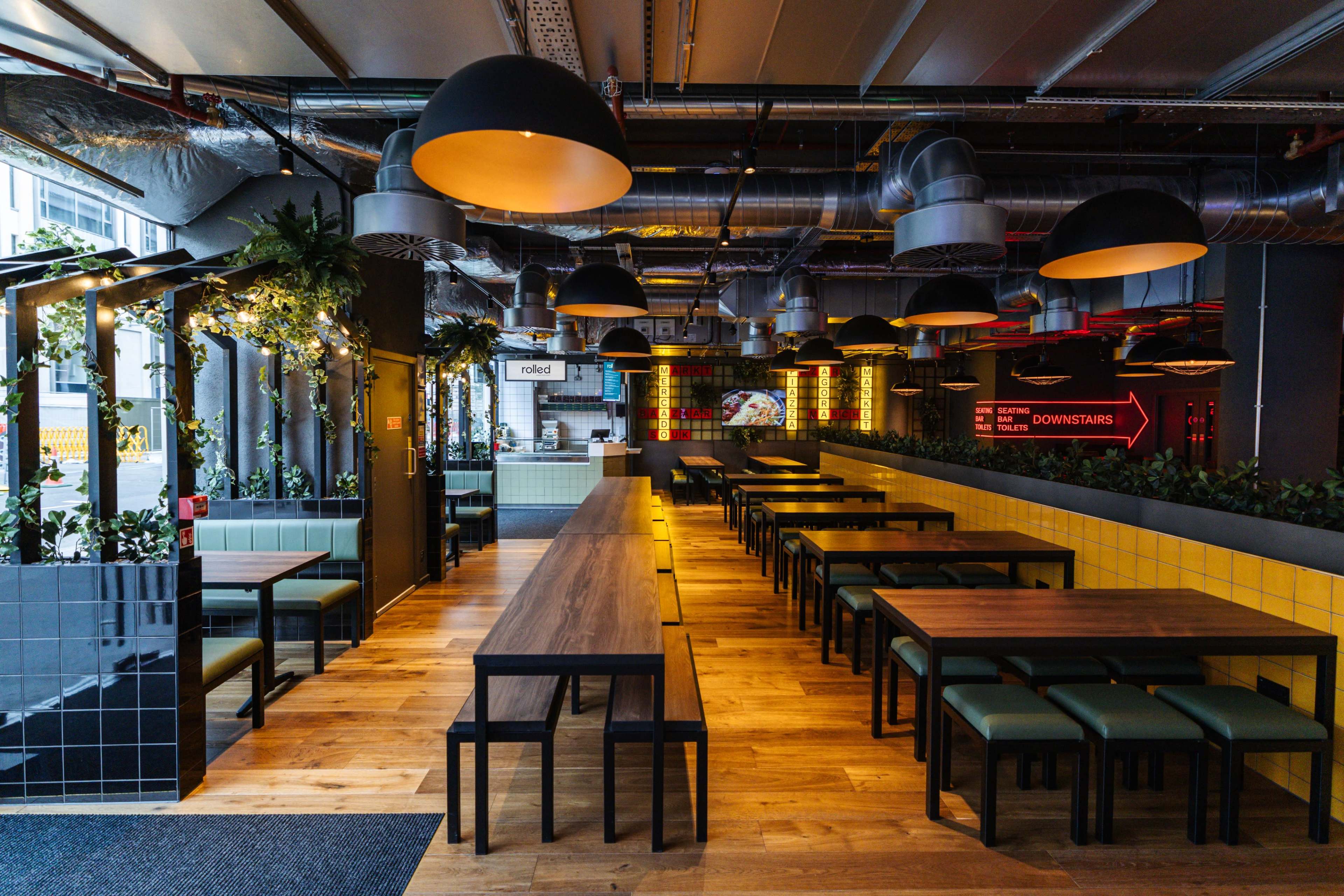Food Hall in the City of London Image in City of London, London, ENG
