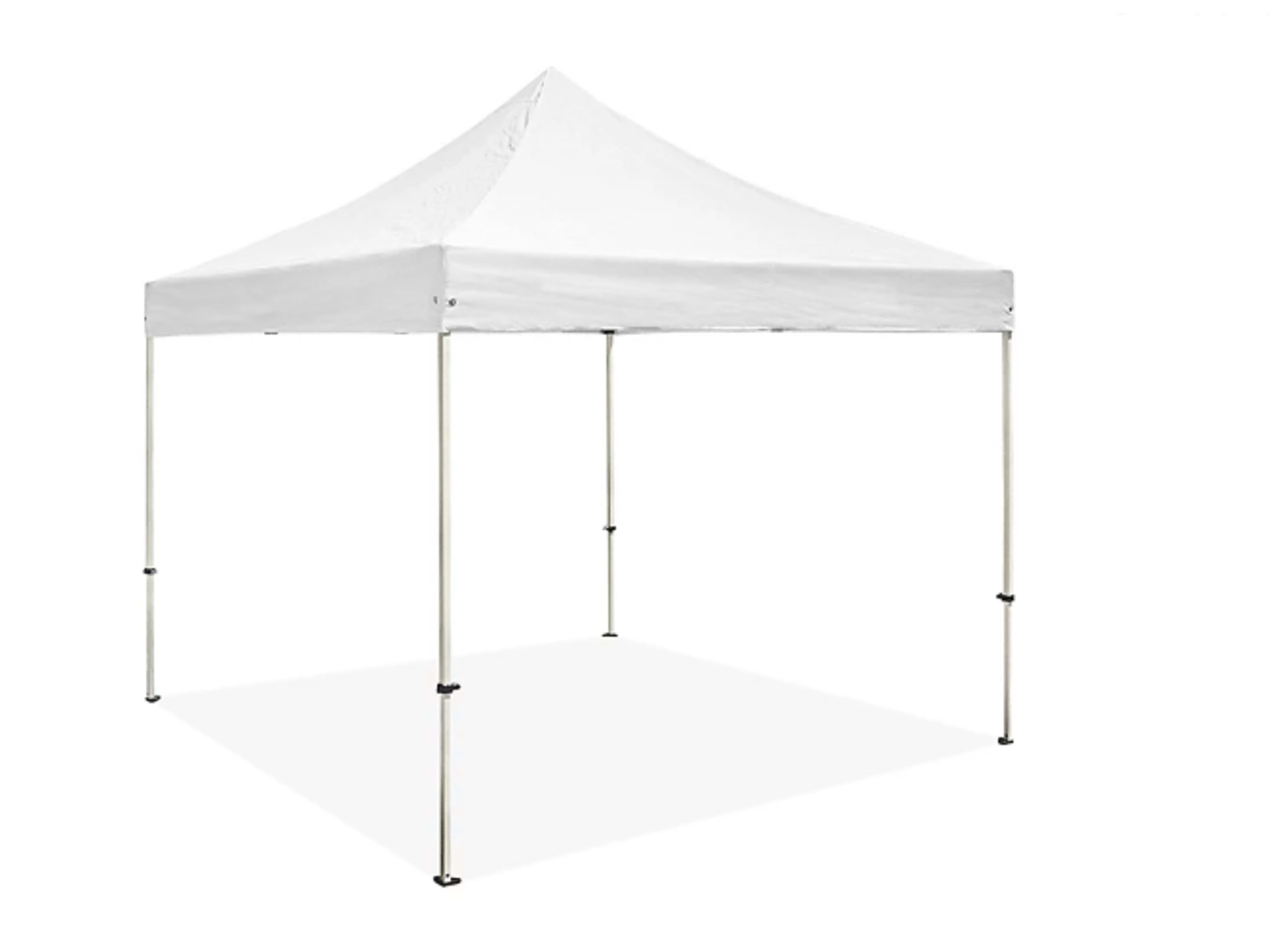 10'x10' White Canopy with Curtains
