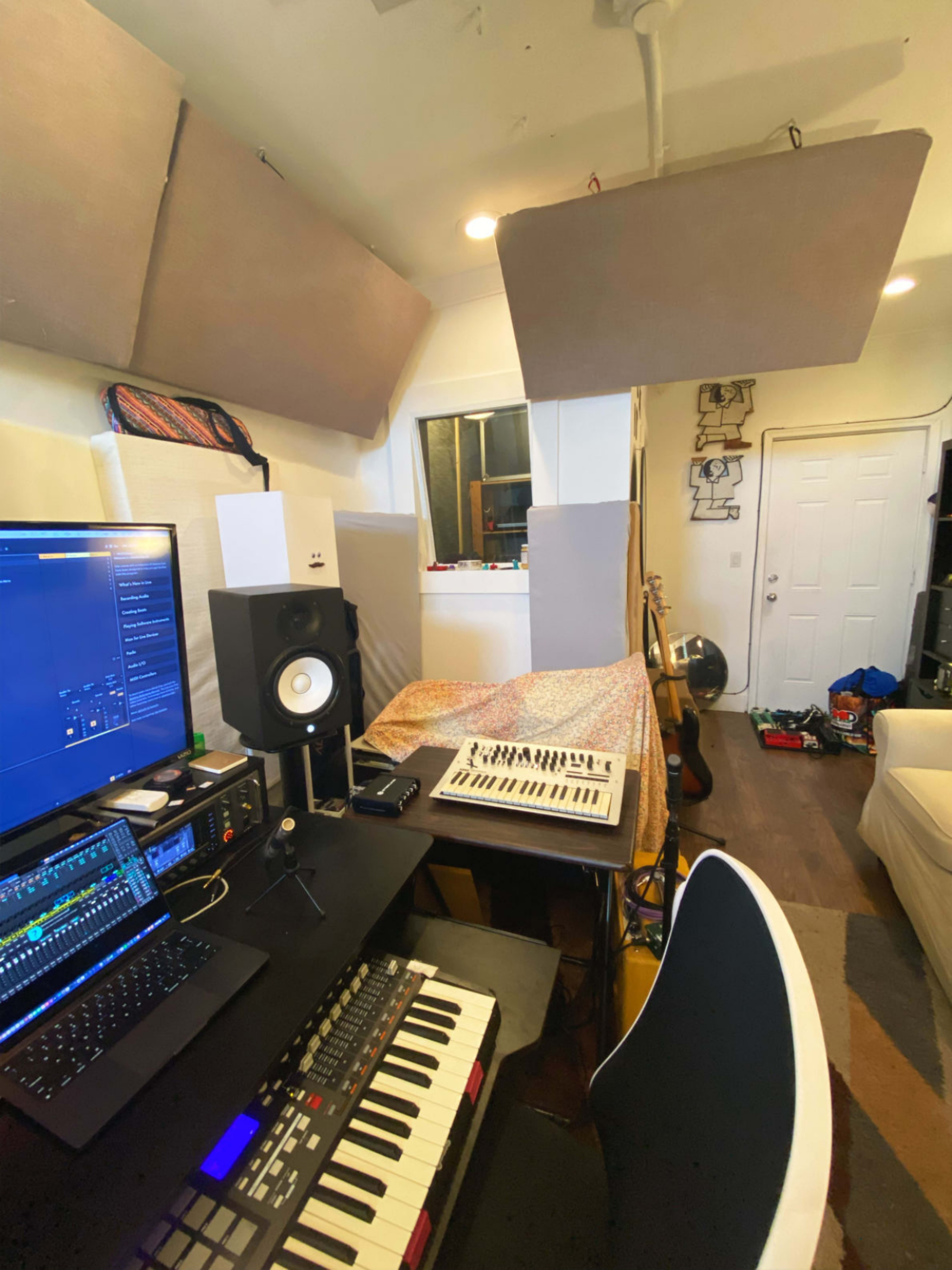 Rehearsal, Production, Recording studio share in Williamsburg Image in East Williamsburg, brooklyn, NY