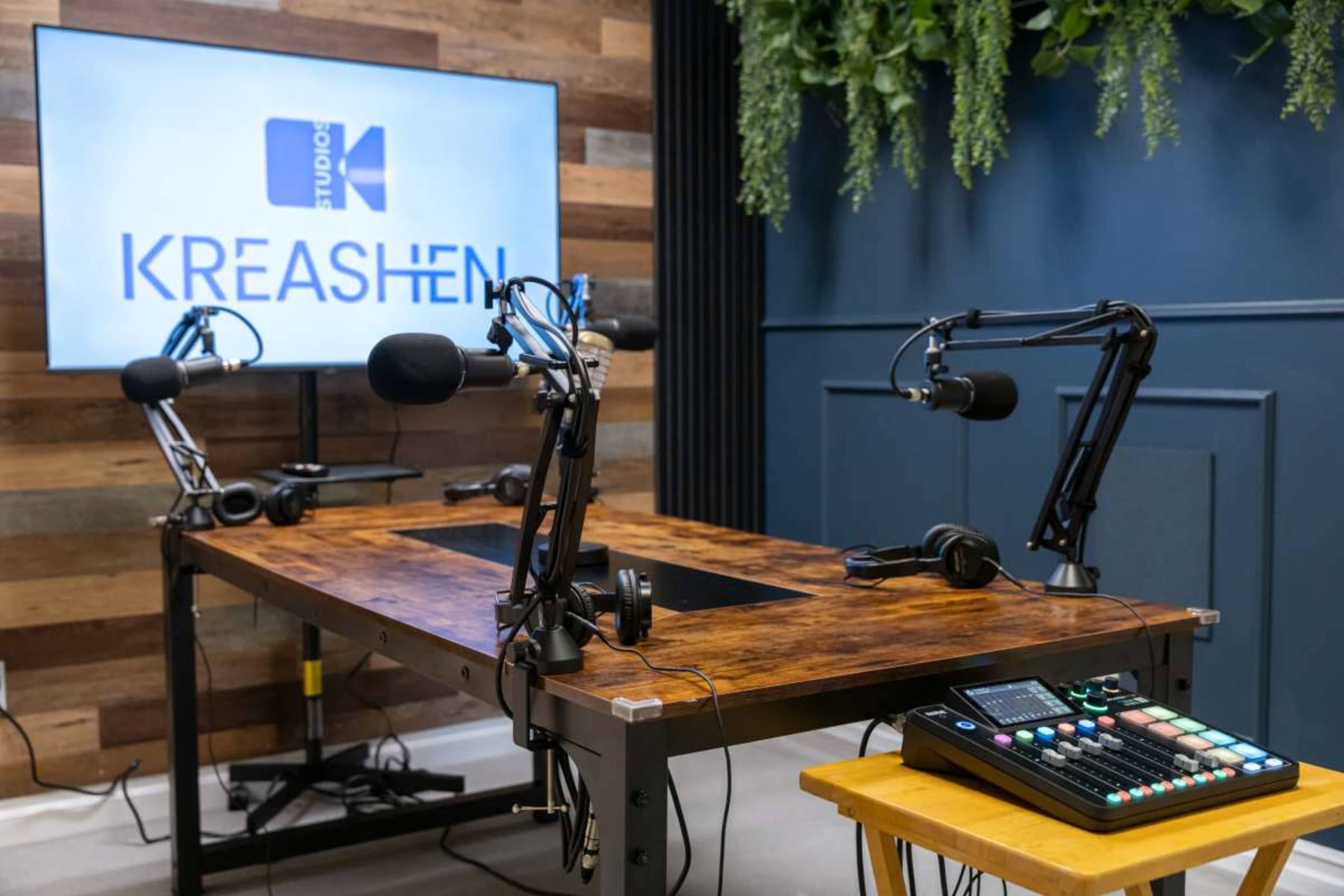 Creative content studio space multi functional photography and podcast ...
