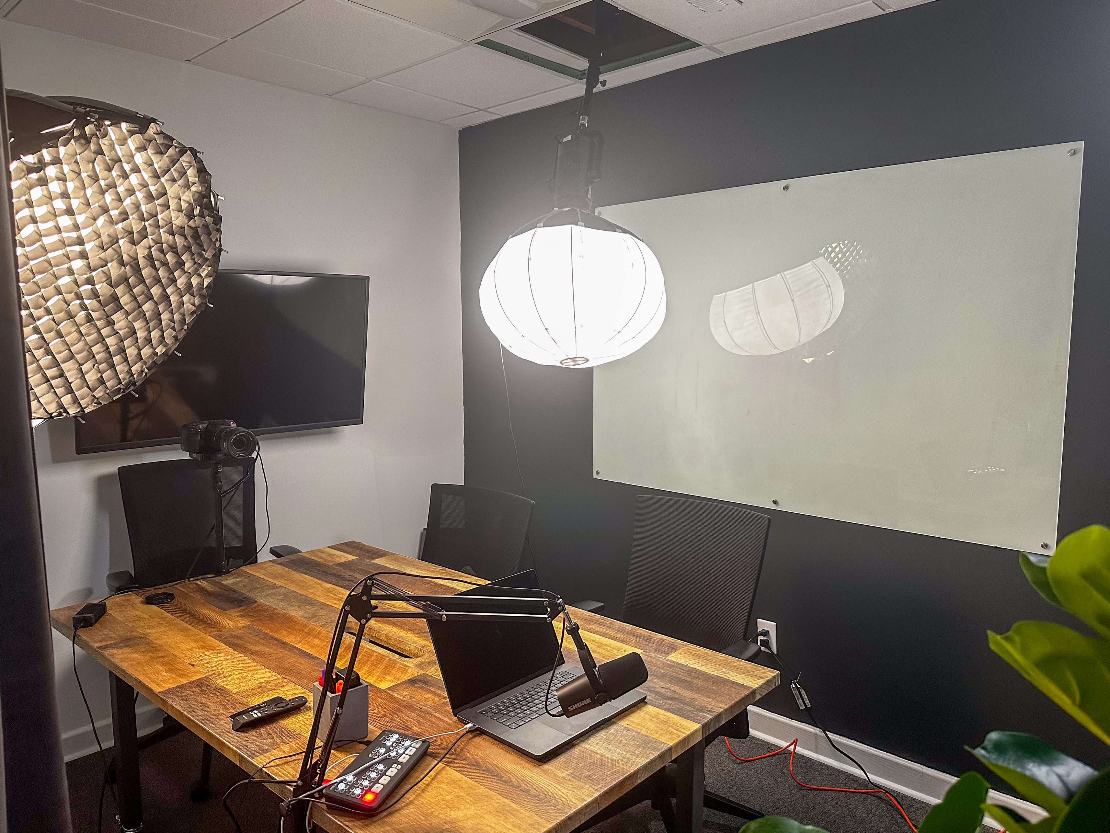 Fully Equipped Content Creators’ Studio for Podcasts & Video in Trendy Downtown Durham Office Image in Downtown, Durham, NC