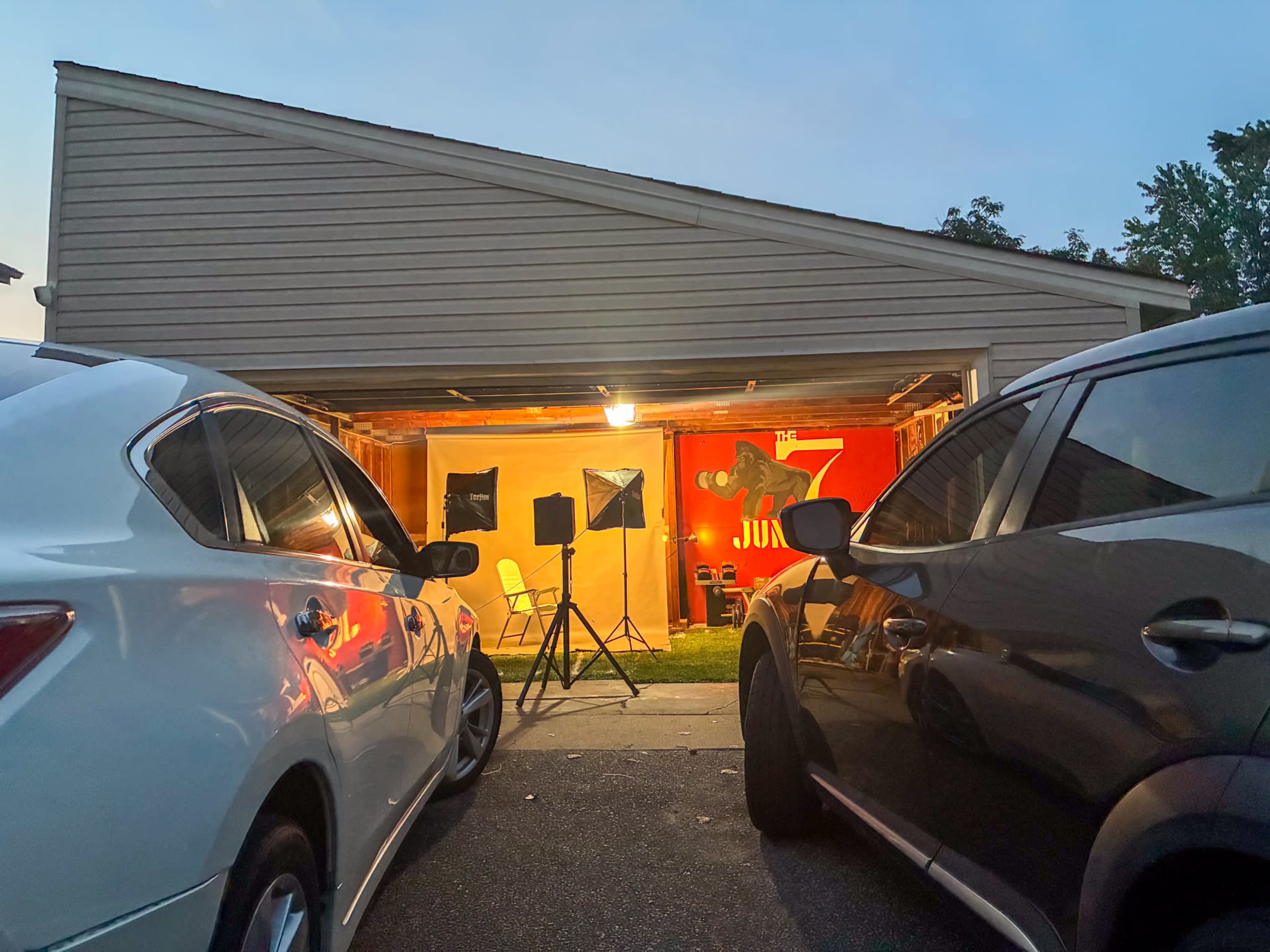 Versatile Garage Studio – Photo, Fitness & Art in Relaxed Neighborhood Image in Fridley, fridley, MN