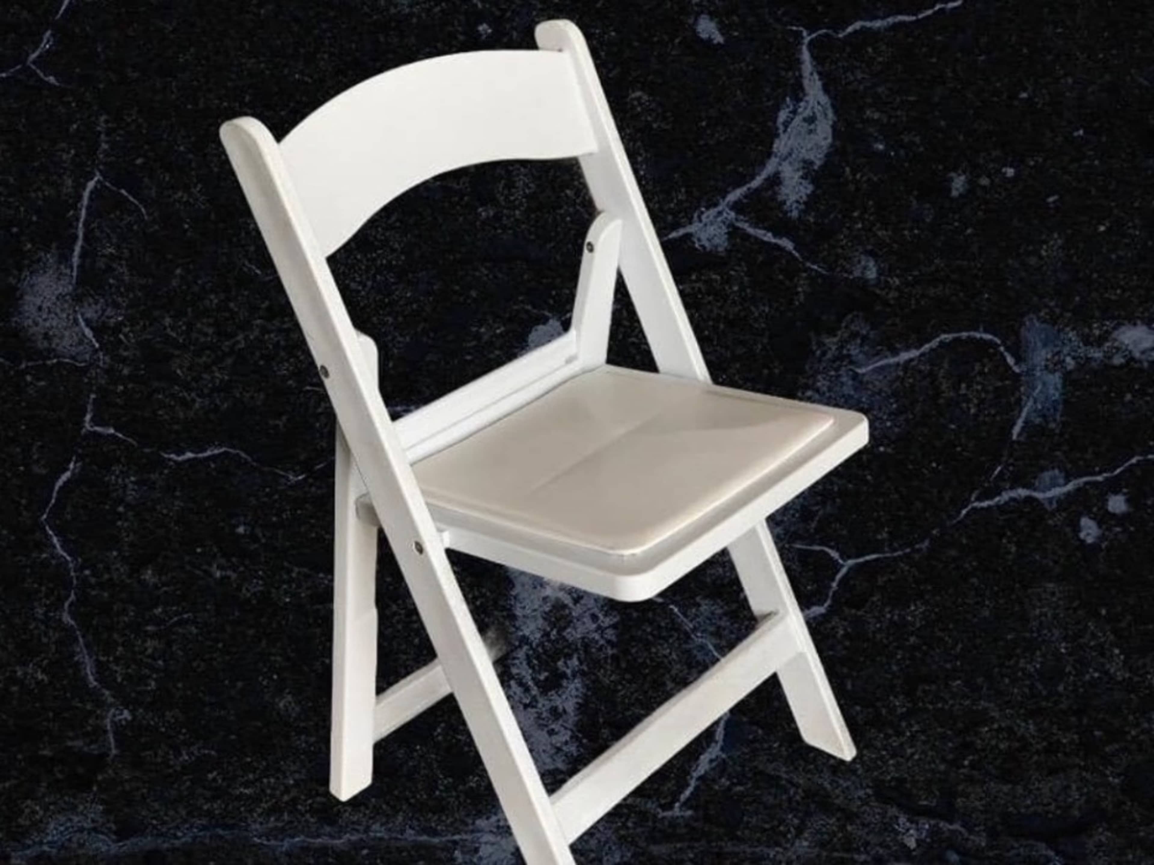 White Resin Chairs