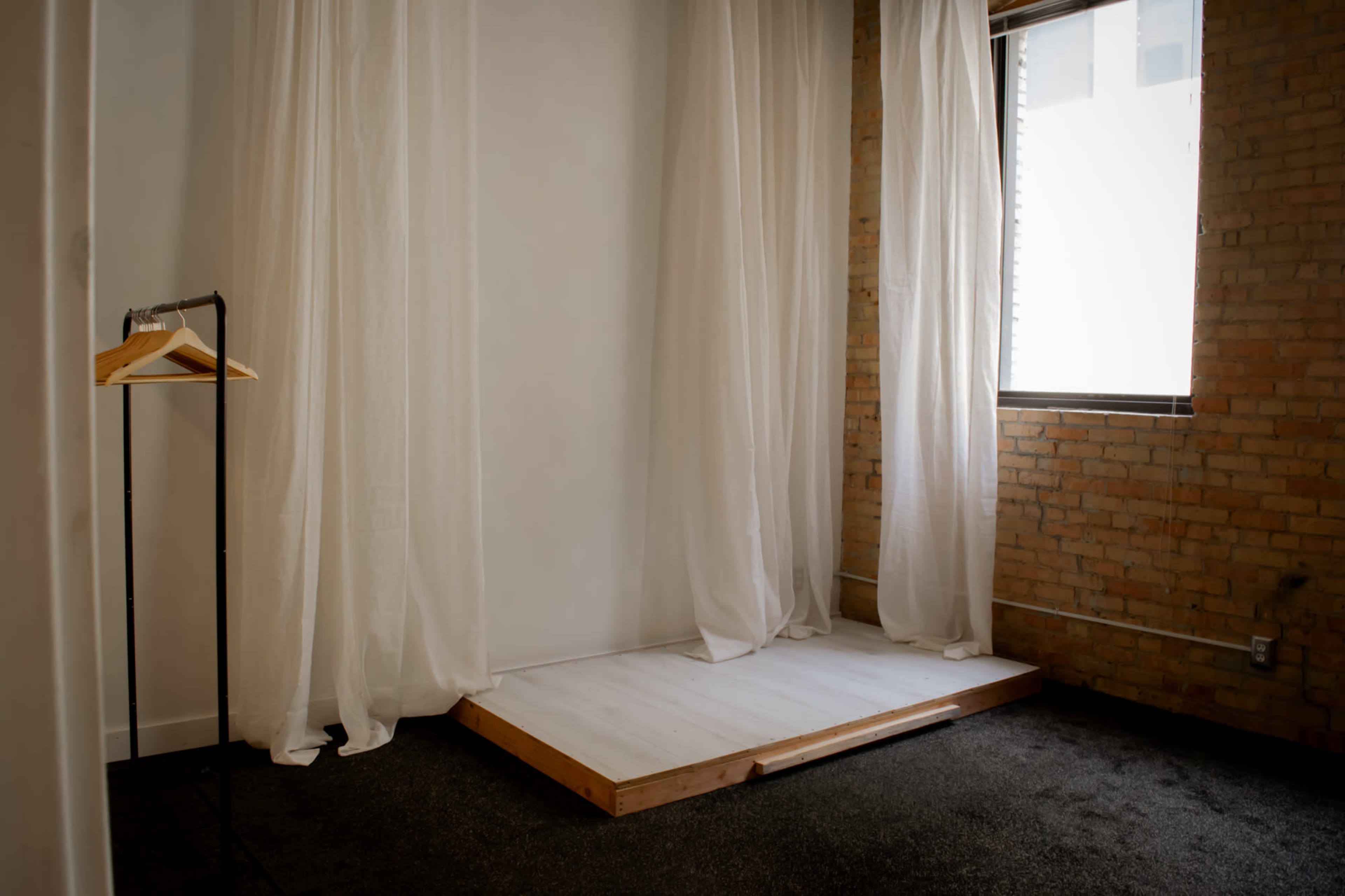 Editorial-Style Downtown Photo Studio with Brick Walls & Vintage Character Image in Downtown, Salt Lake City, UT