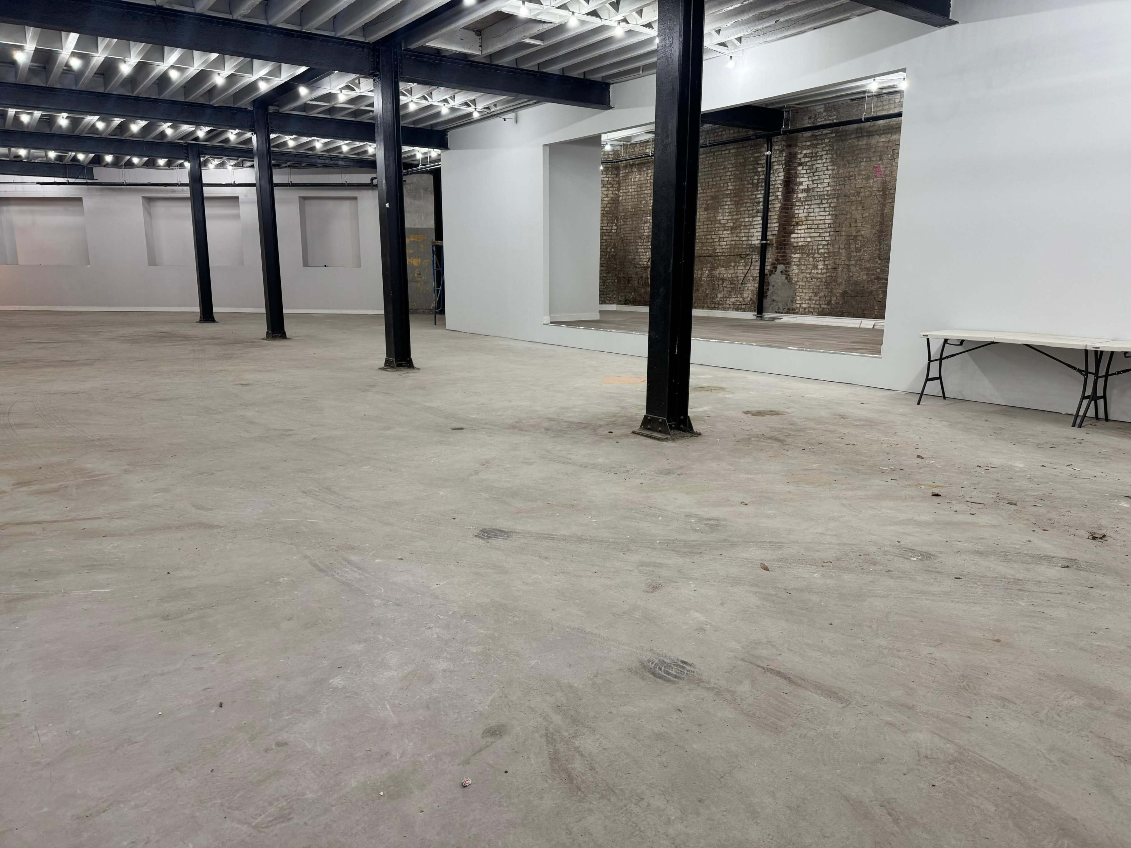 Huge 5,000 square footed space on First Floor- Stage included! Perfect for art events, workouts, etc! Image in Upper North Philadelphia, Philadelphia, PA