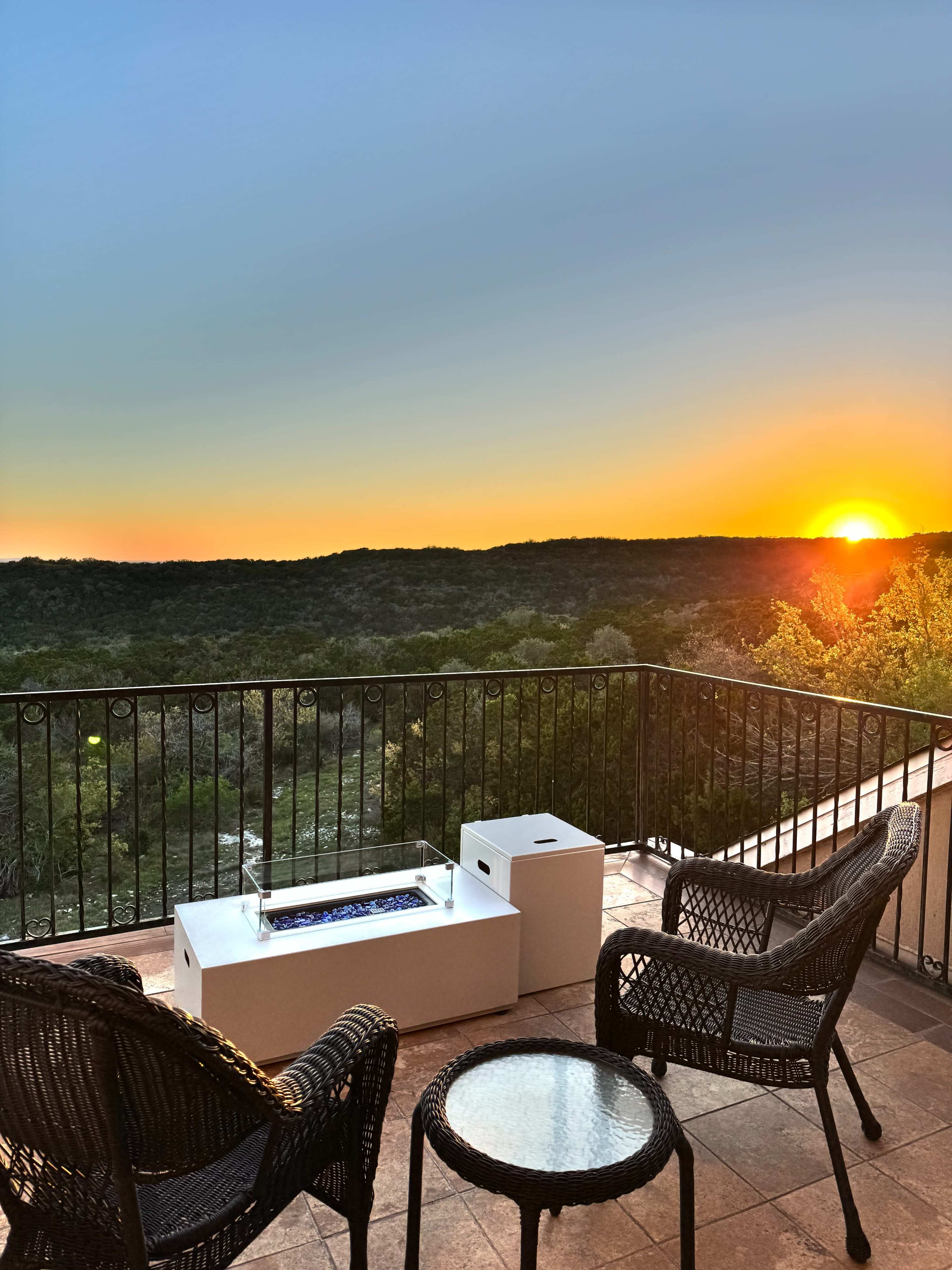 Rustic Hill Country Mansion with Breathtaking Canyon Views | Roomy Estate Retreat in San Antonio Image in Far West Side, Helotes, TX