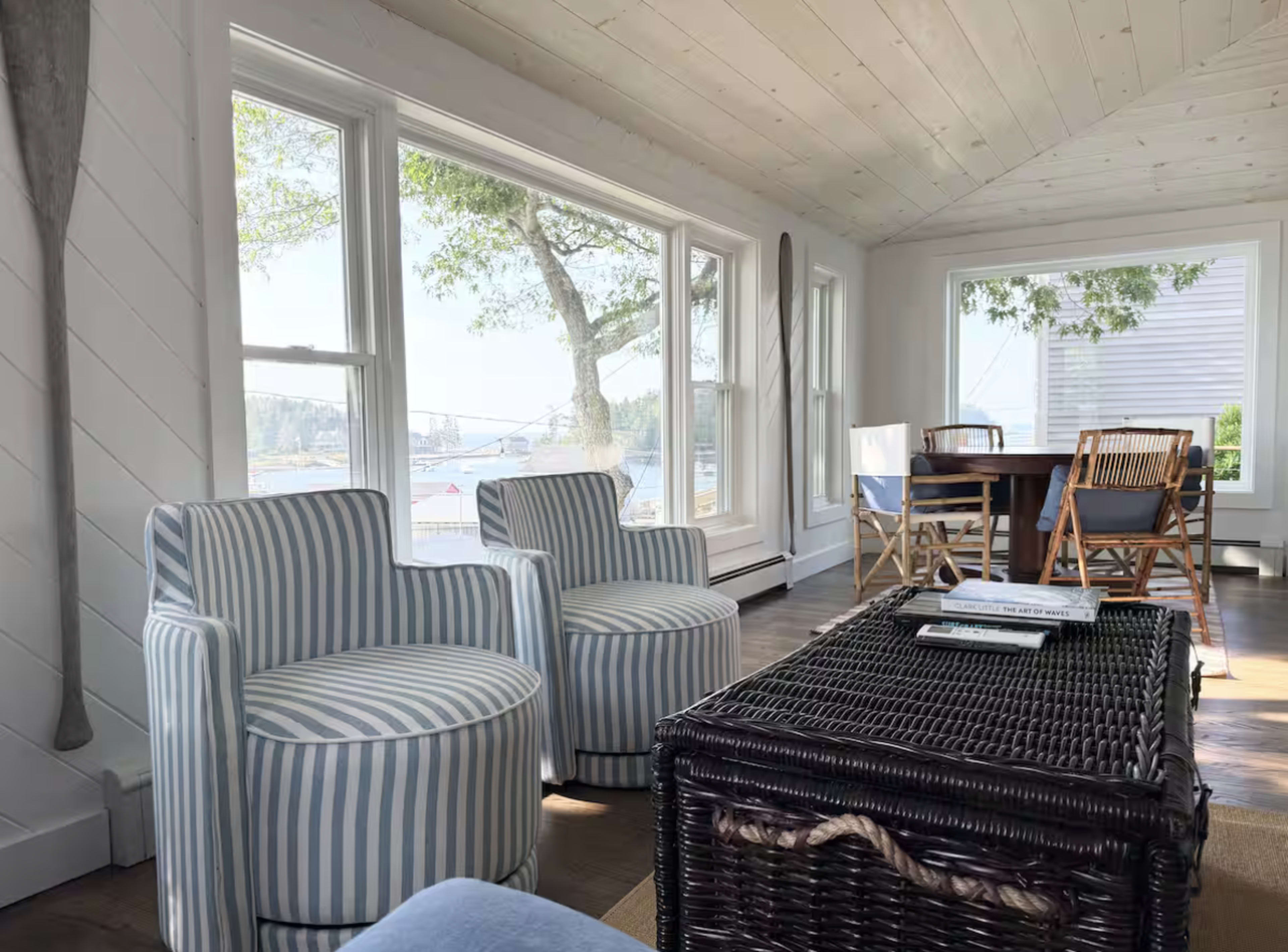 Quintessential Water Front Maine Renovated Cottage w/ Custom Kitchen and Sweeping Views Image in Georgetown, Georgetown, ME