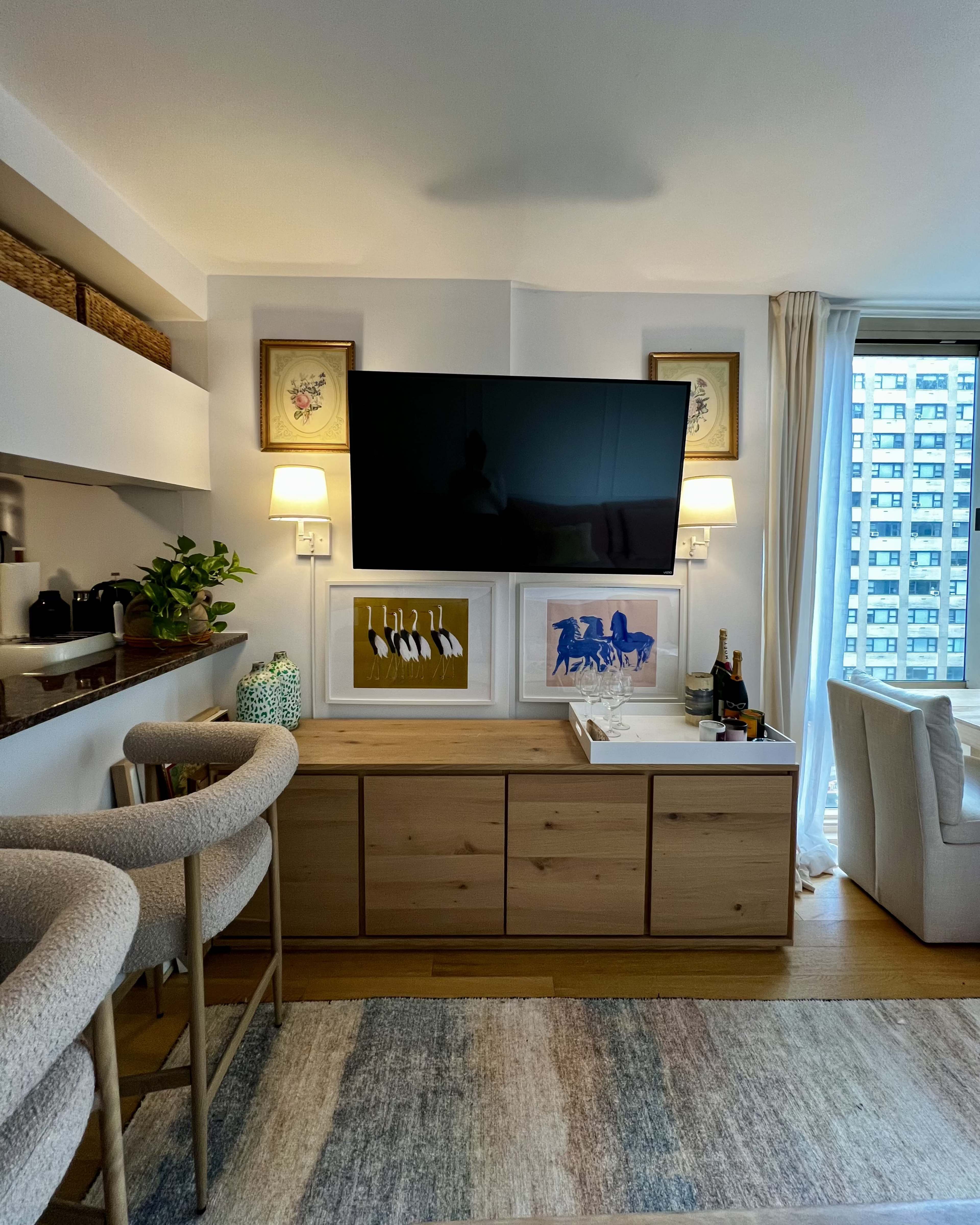 Floor To Ceiling Windows In An Ethnocentric Aesthetic Image in Midtown Manhattan, New York, NY