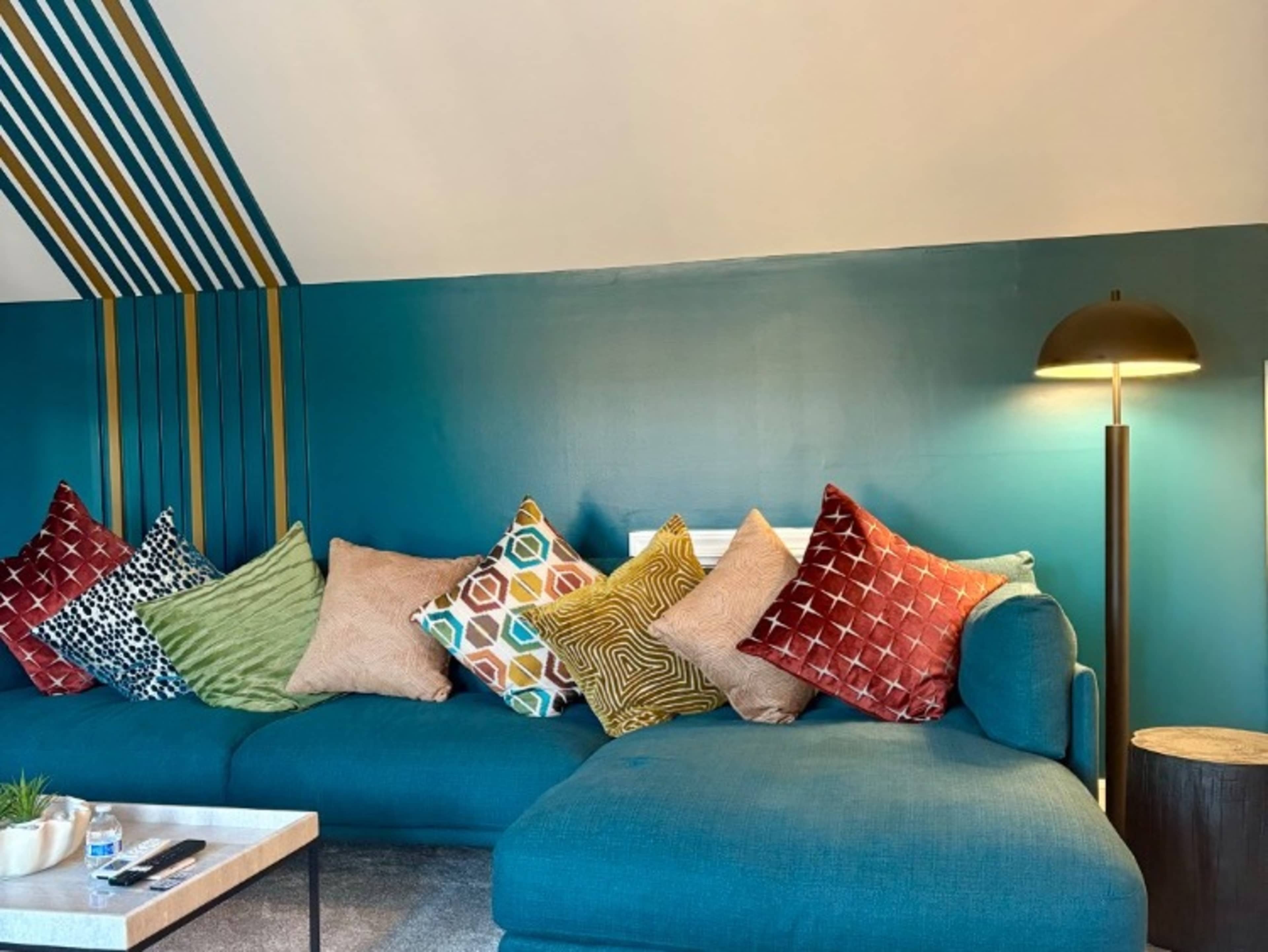  Rooftop lounge with outdoor terrace patio space 