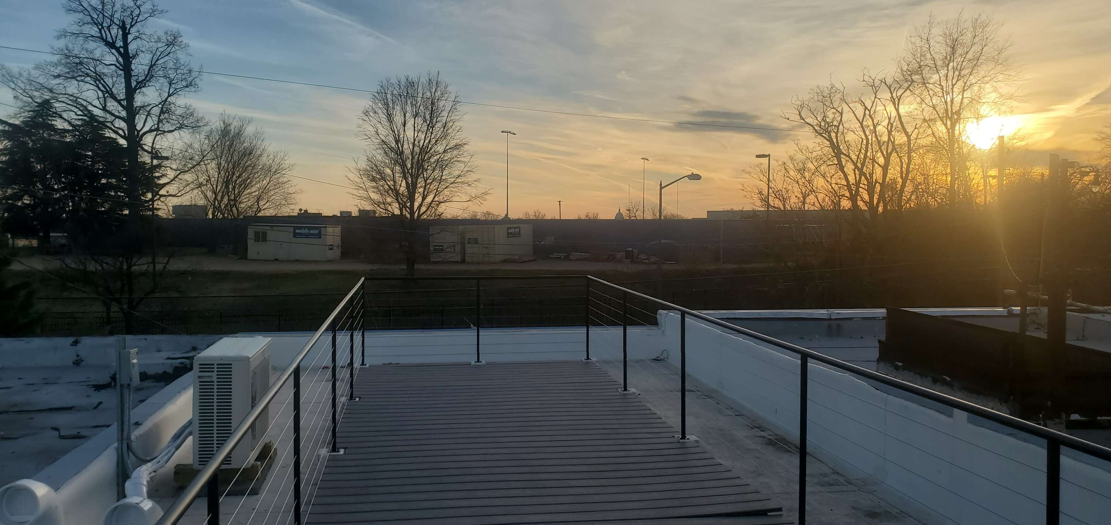 Large outdoor deck with capitol views and new apartment Image in Northeast Washington, washington, DC