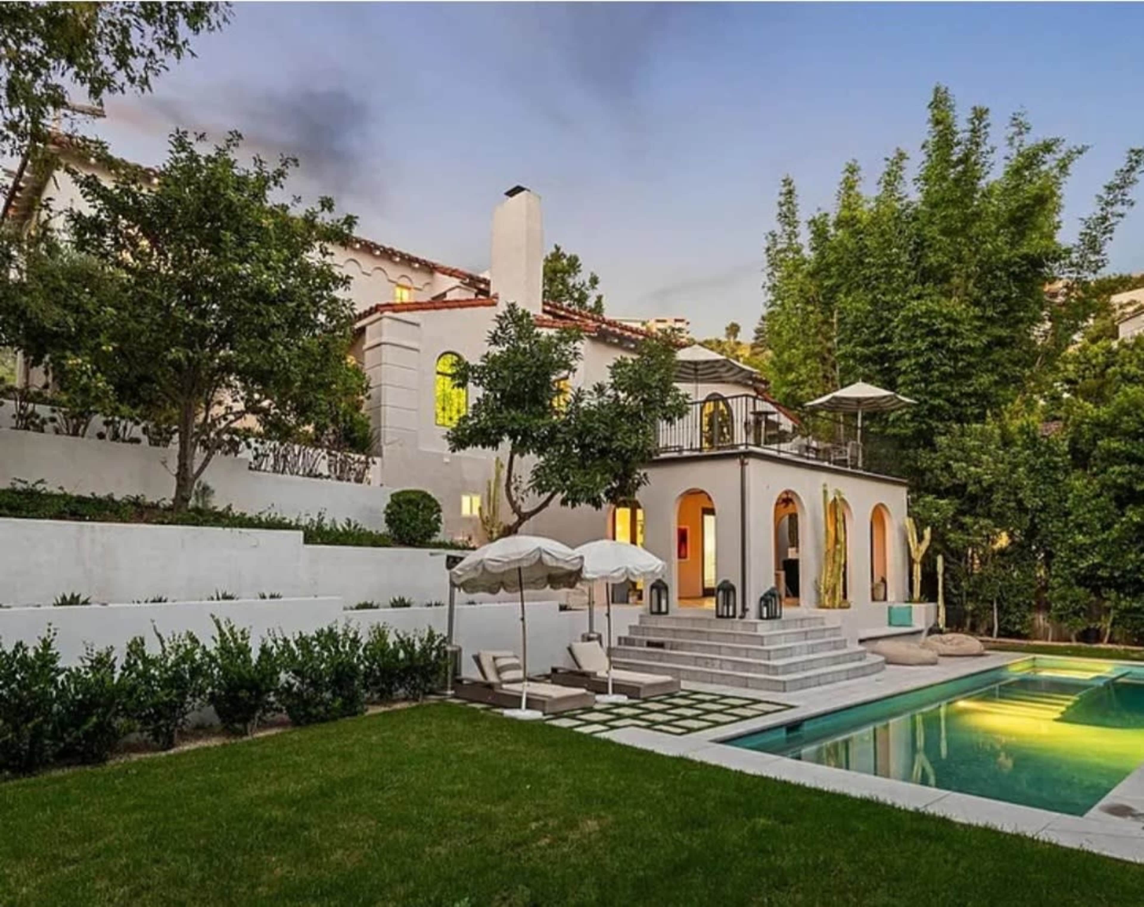 Hollywood Hills 1930s Mansion, pool & event patios Image in Central LA, Los angeles, CA