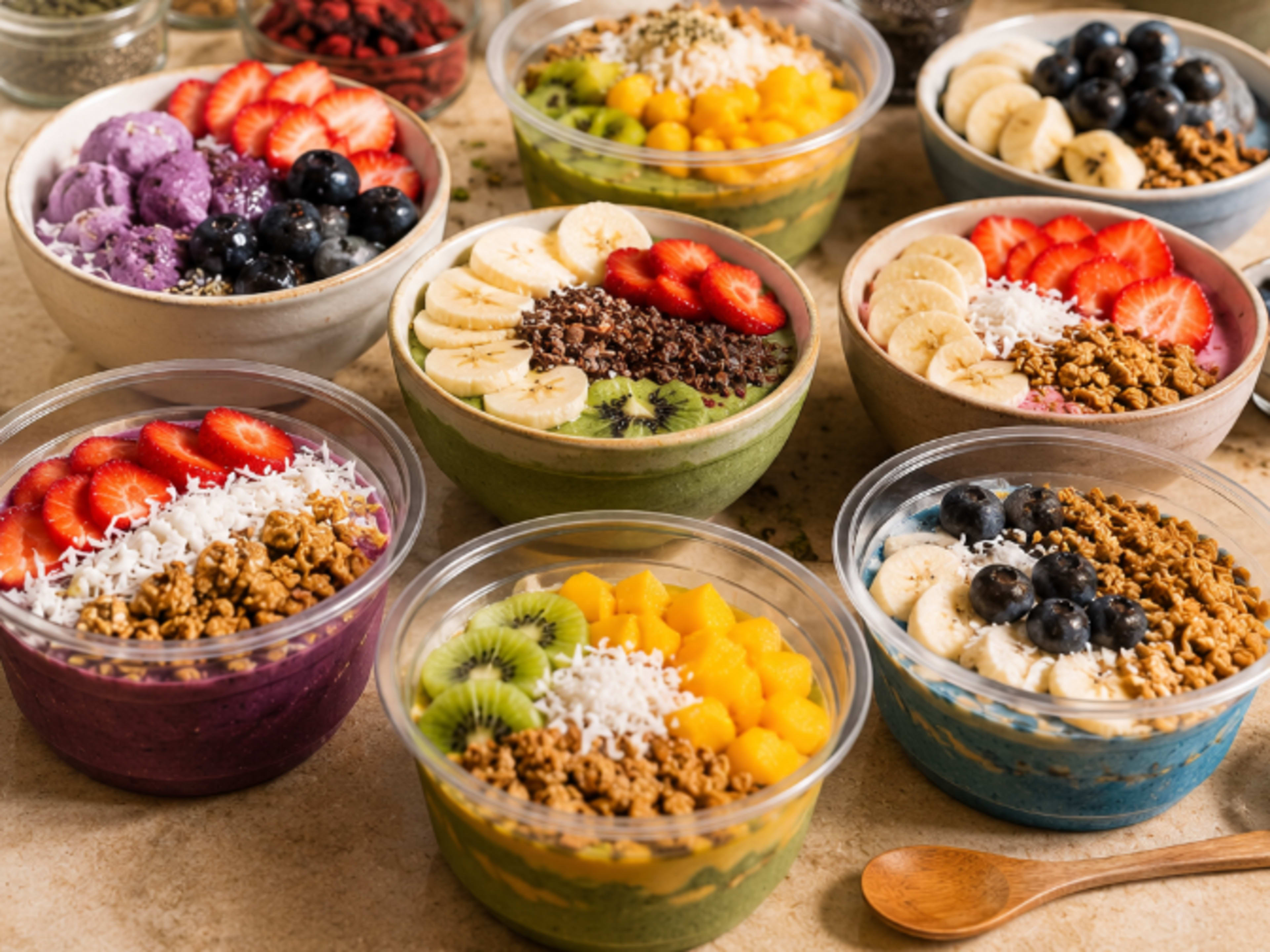 Acai & Sorbet Bowl Bar