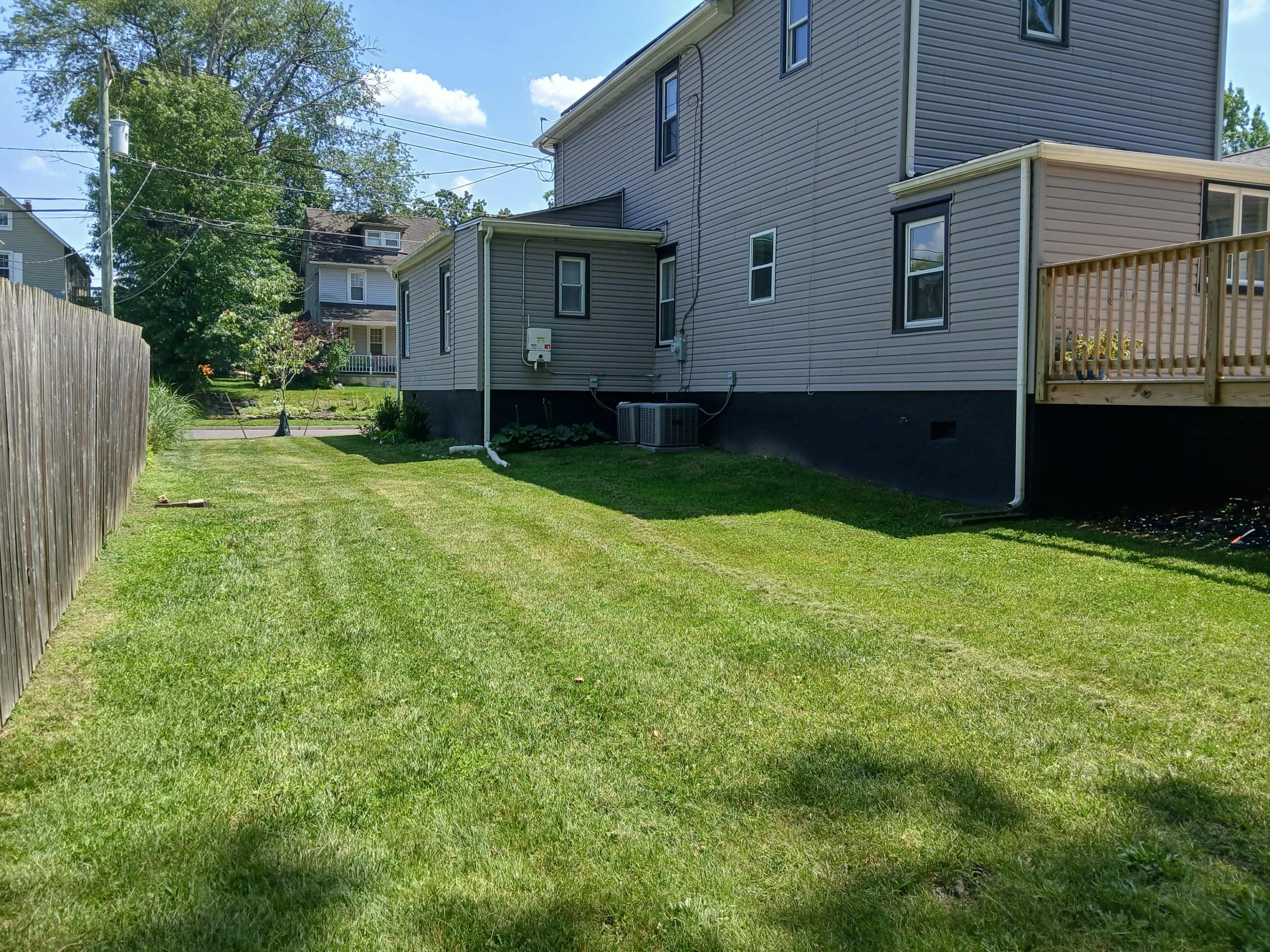 Rustic, park-like outdoor space will impress your guests! Image in Barrington, Barrington, NJ