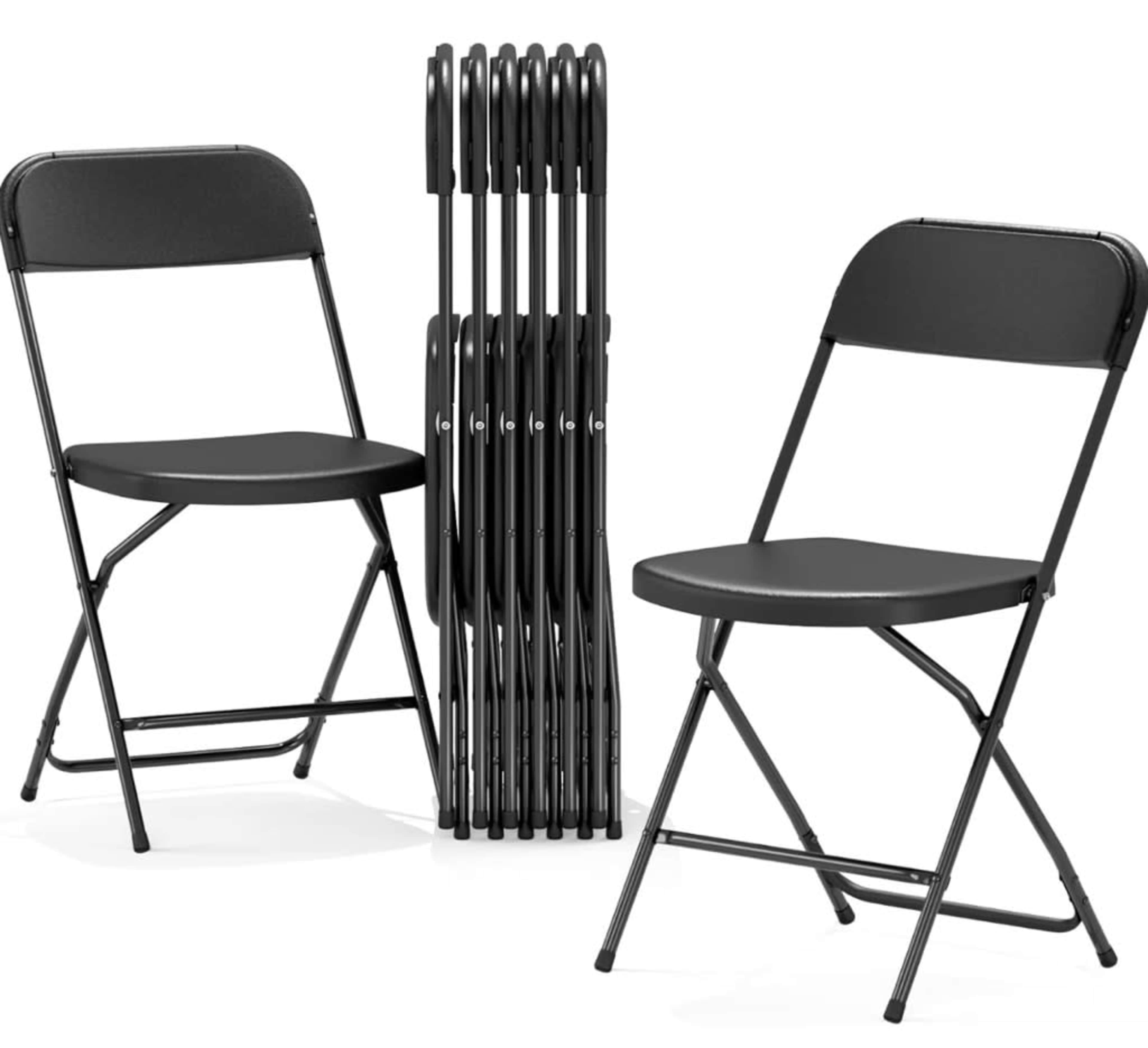 Black Folding Chair