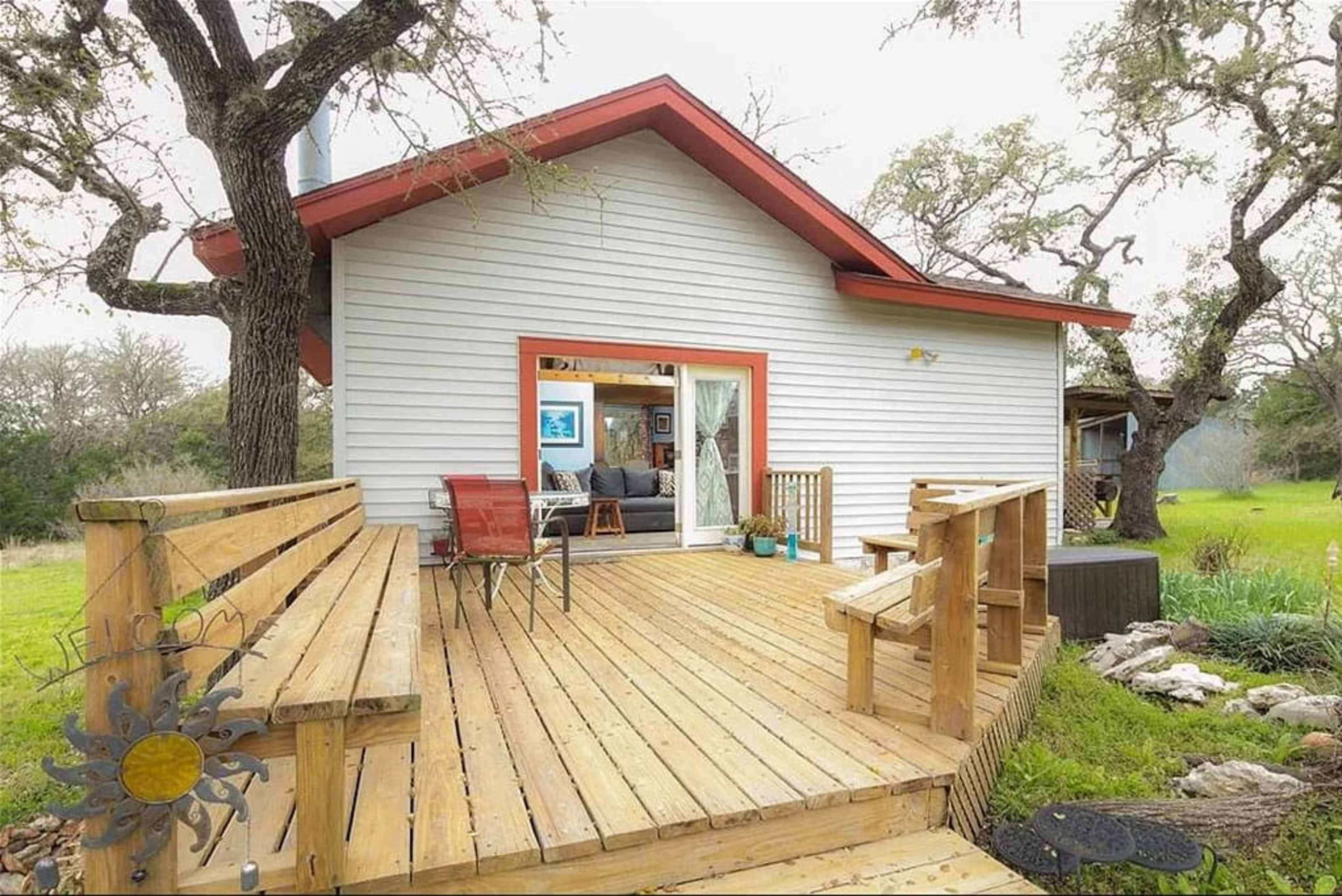 Tiny home located on secluded Hill Country setting with 9+ acres Image in Driftwood, Driftwood, TX