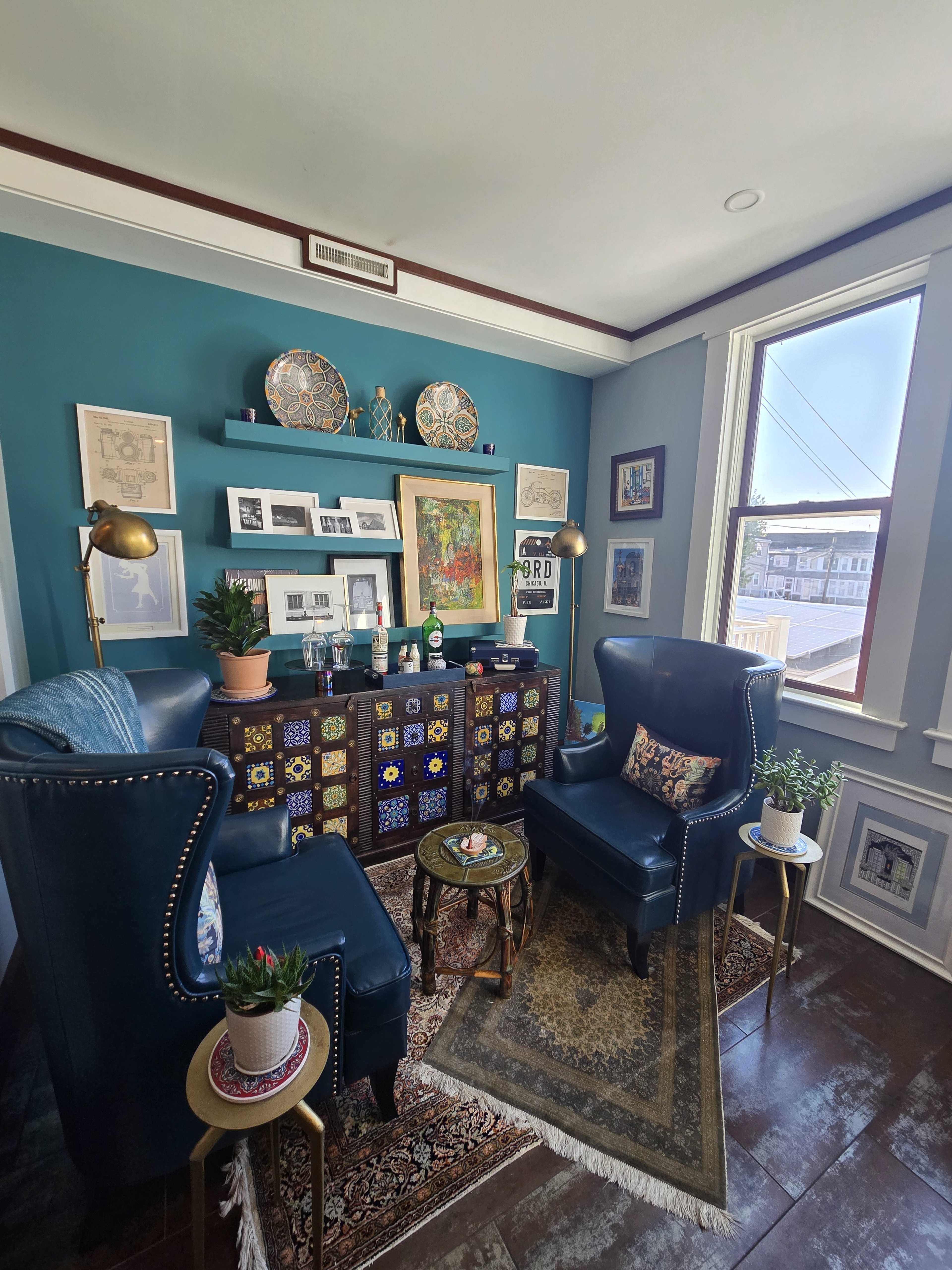 Capitol Hill Row House with Chic and Exotic South Asian Appeal Image in Barney Circle, Washington, DC