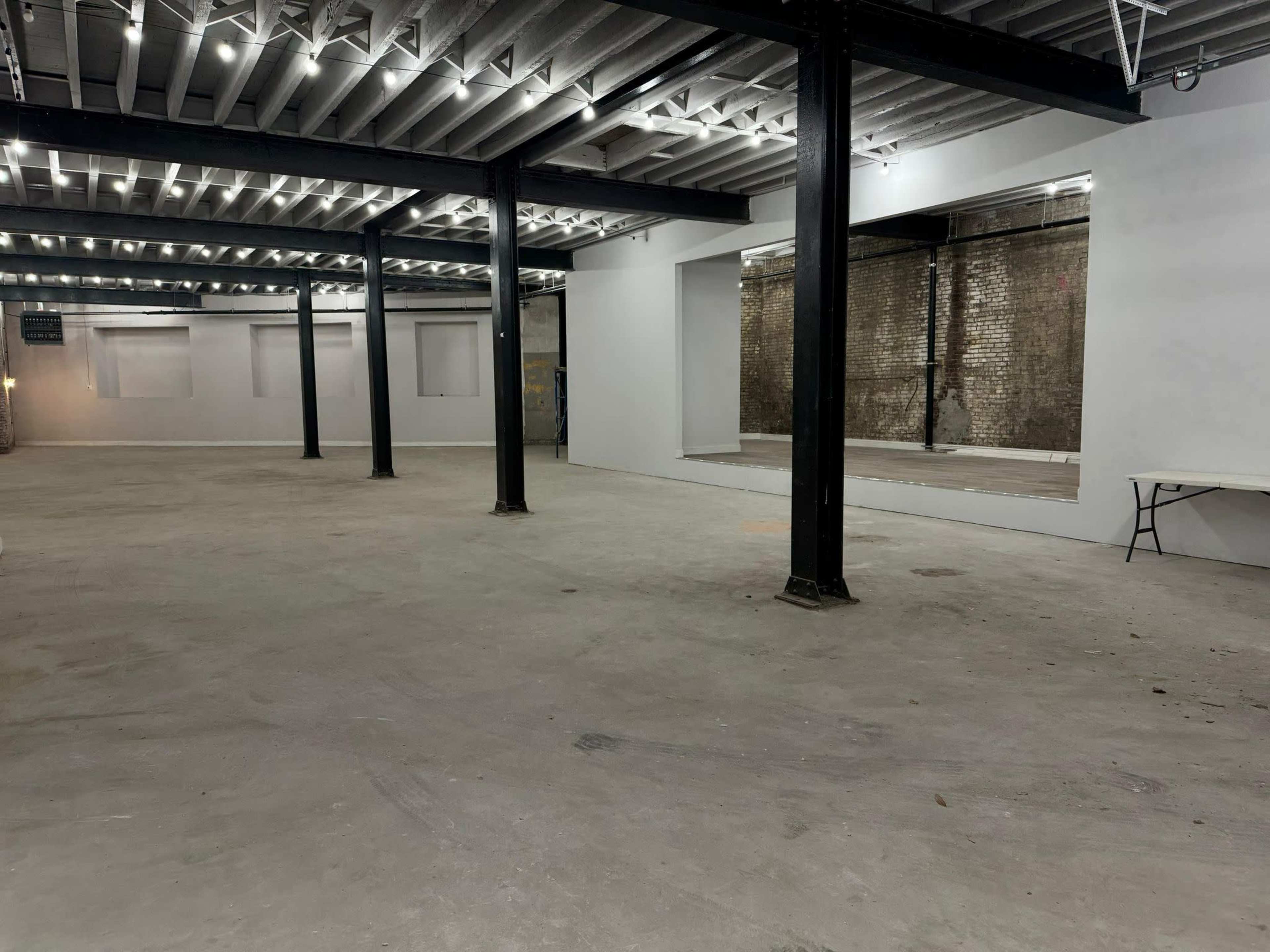 Huge 5,000 square footed space on First Floor- Stage included! Perfect for art events, workouts, etc! Image in Upper North Philadelphia, Philadelphia, PA
