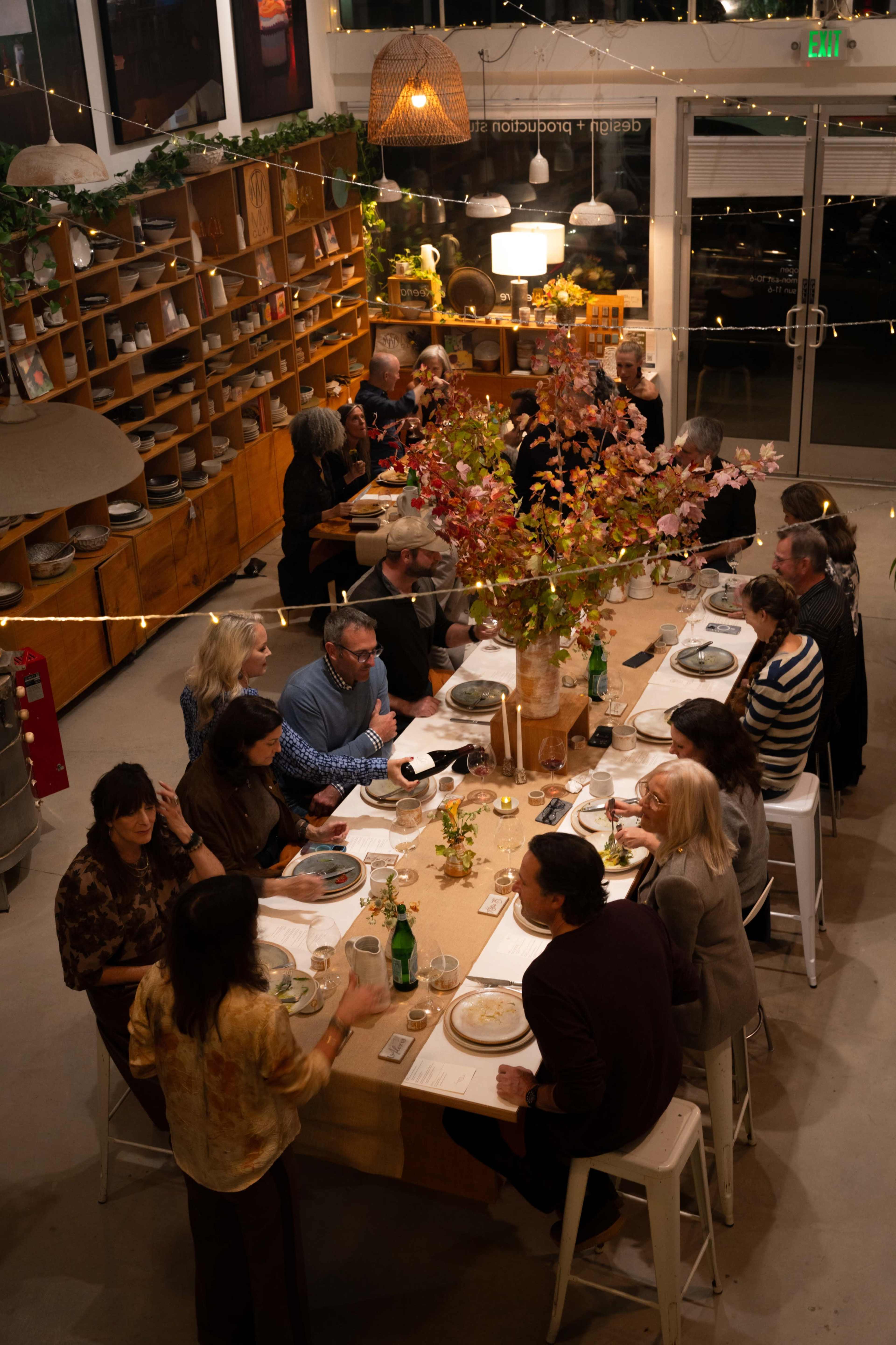 Beautiful Hayes Valley Production Pottery Studio & Showroom - open-air back patio, well lit interior / skylights , exposed beam ceilings Image in Hayes Valley, San Francisco, CA