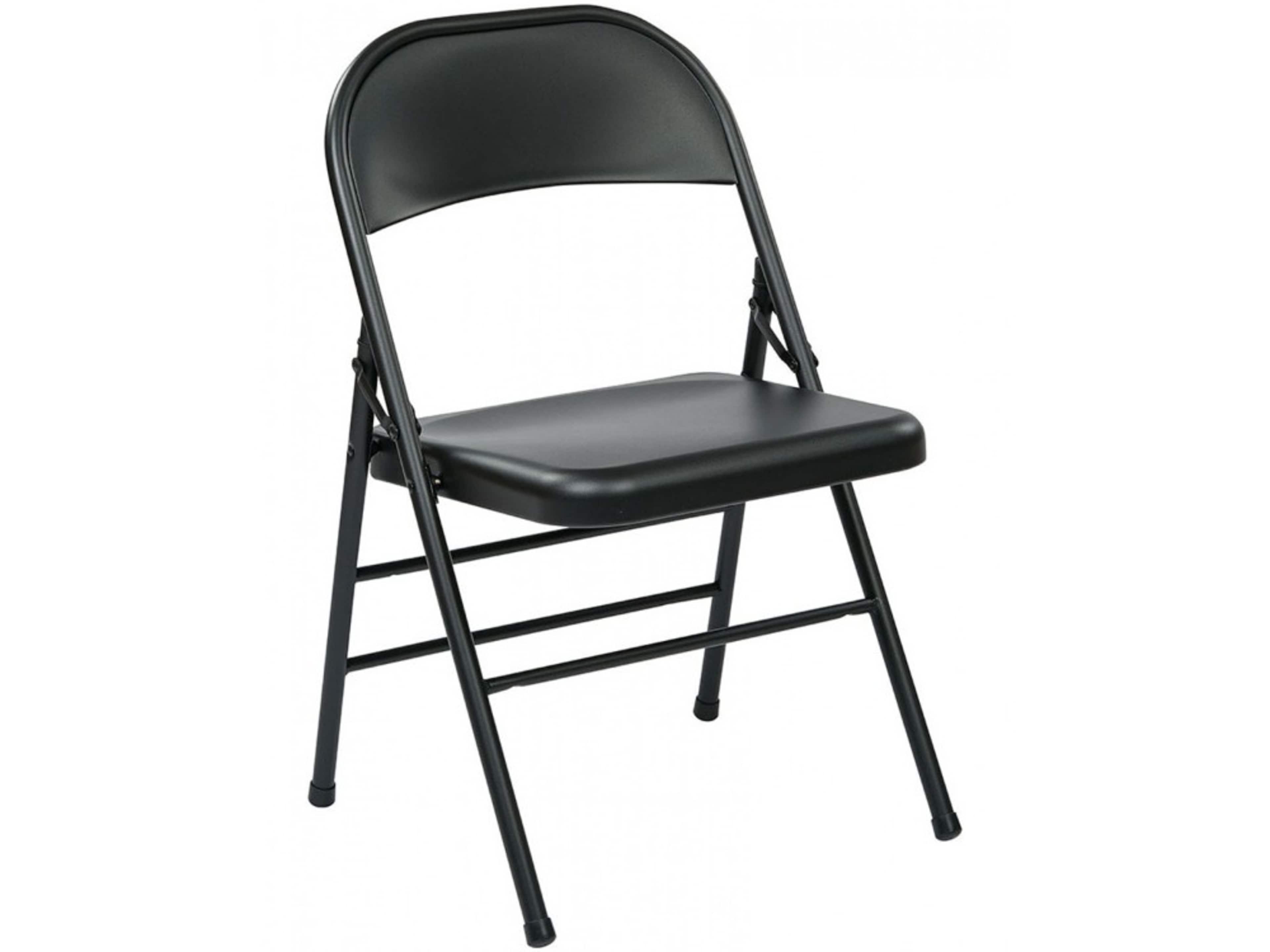 Foldable Chair Black 