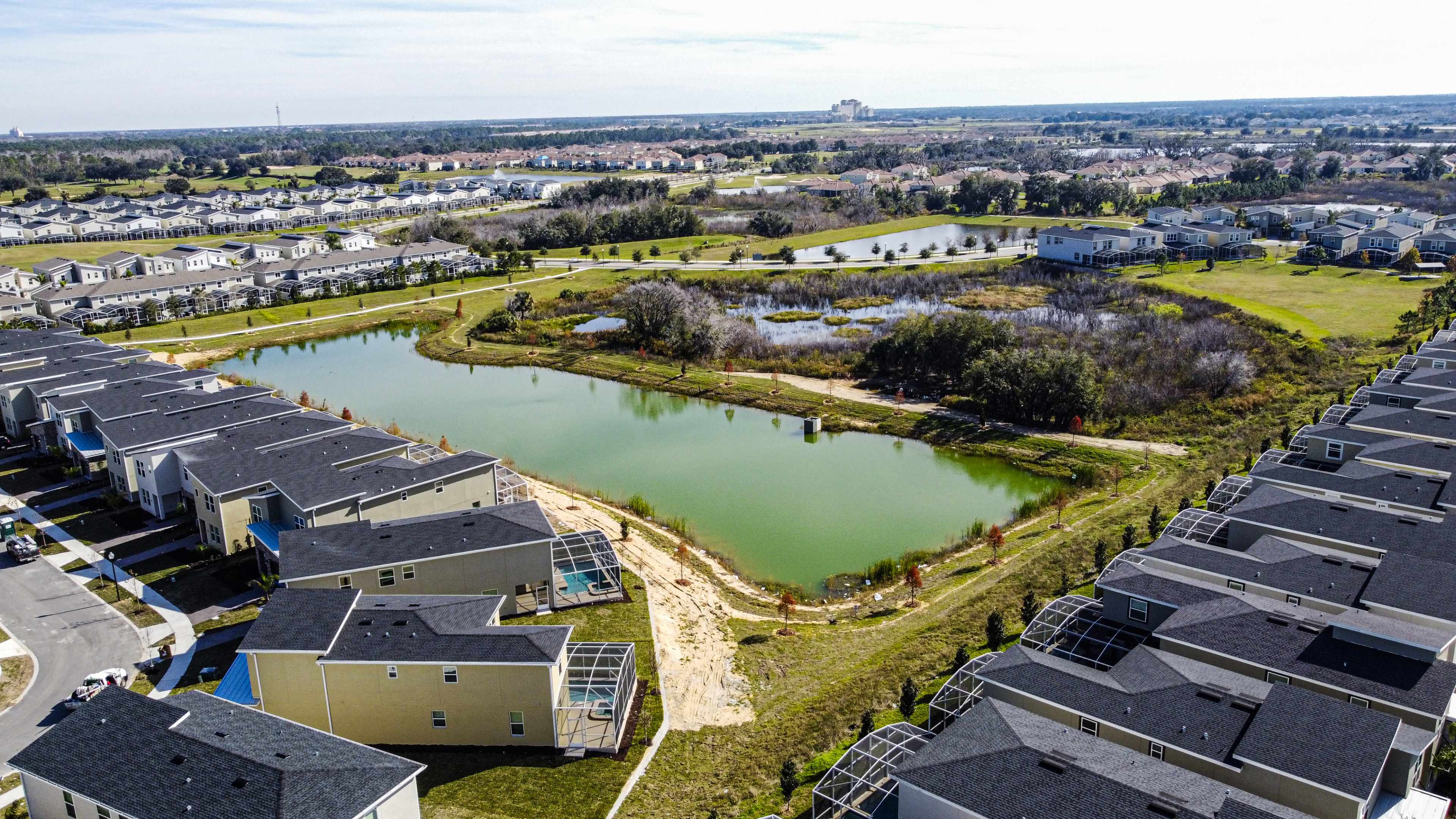 Orlando Resort Single Family Swimming Pool Near Theme Parks Image in Four Corners, Davenport, FL