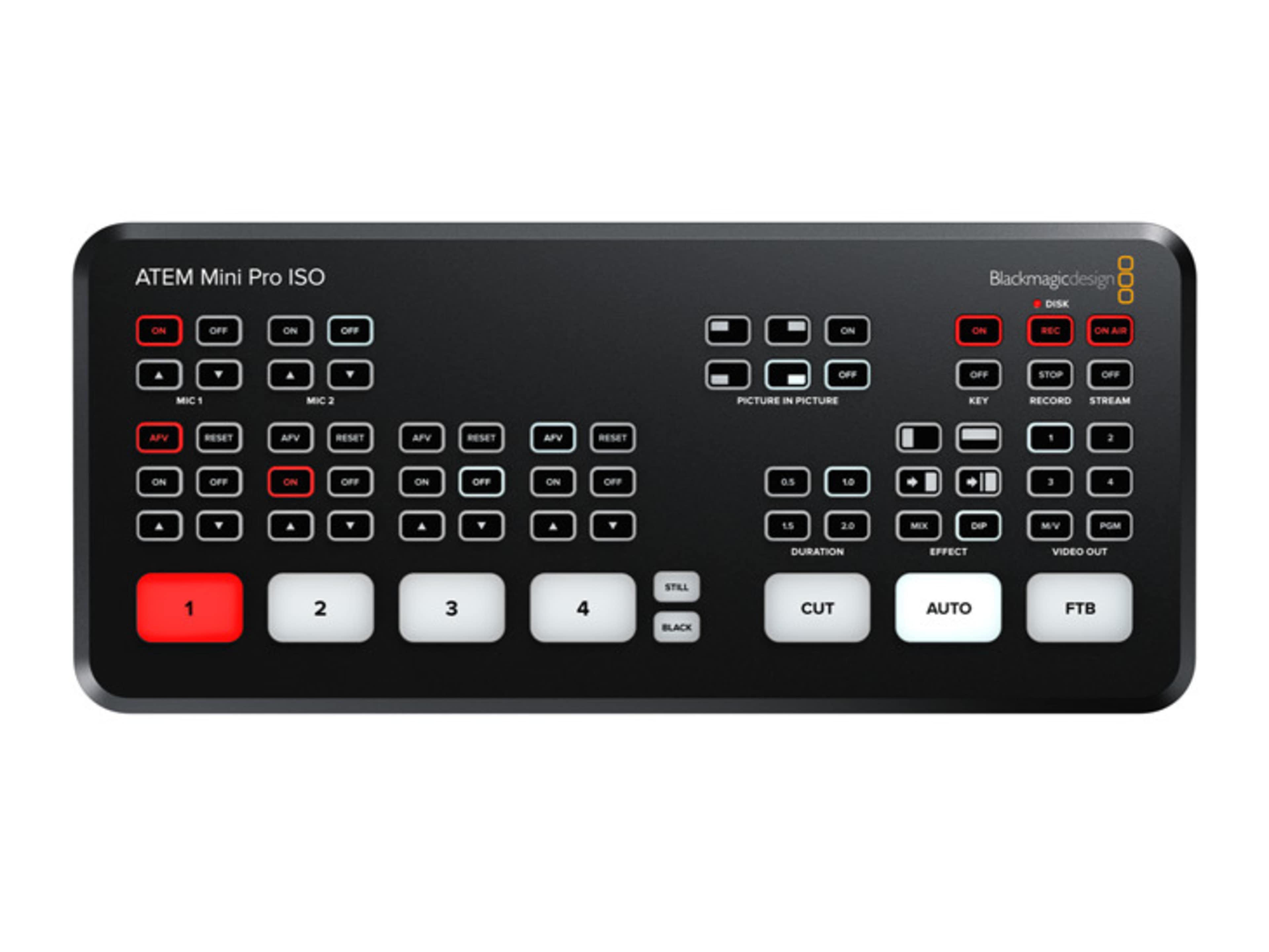 ATEM Mini Pro ISO (Live Switching & ISO Recording)