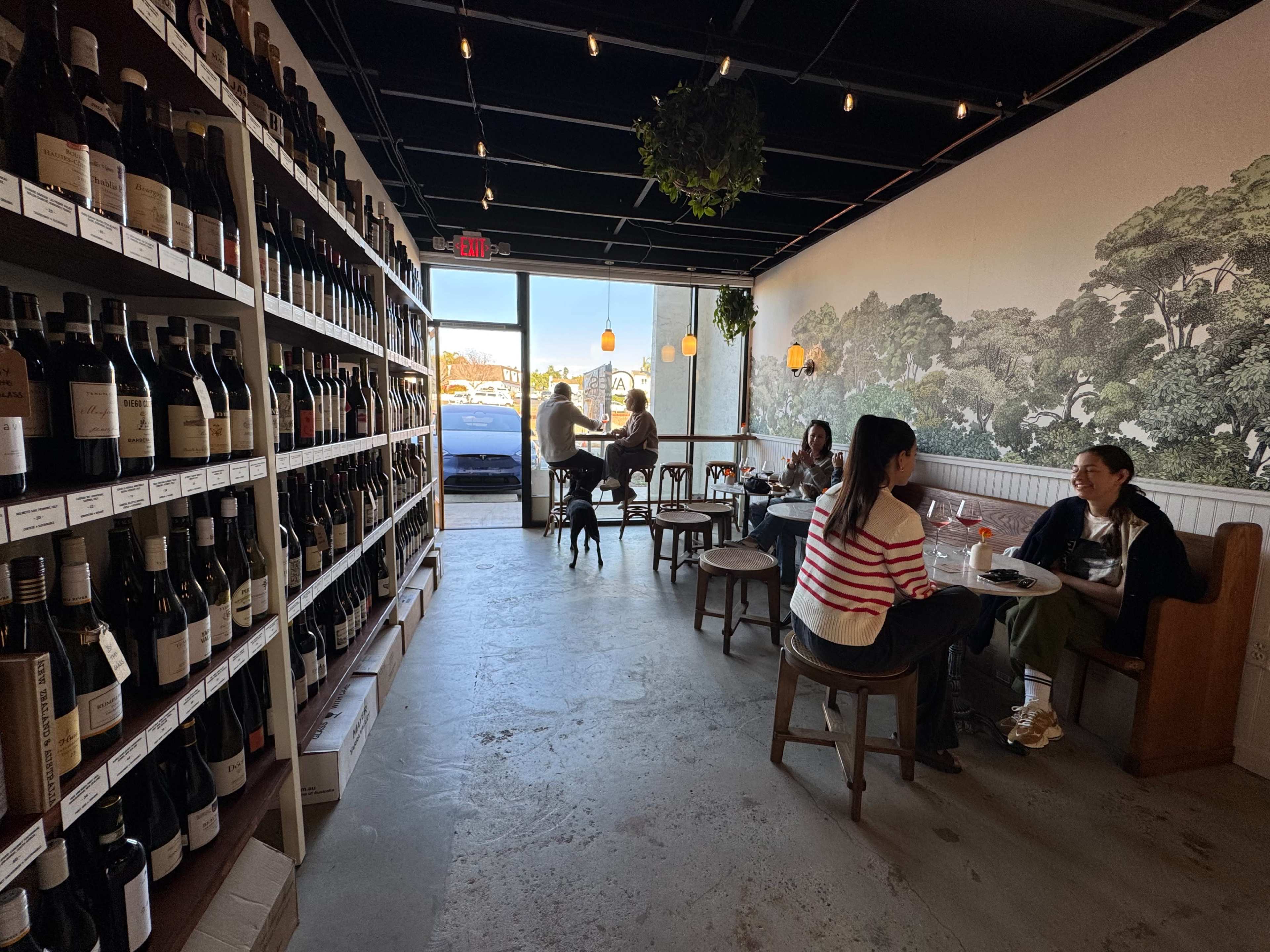 Chic European style wine bar and shop Image in Leucadia, Encinitas, CA
