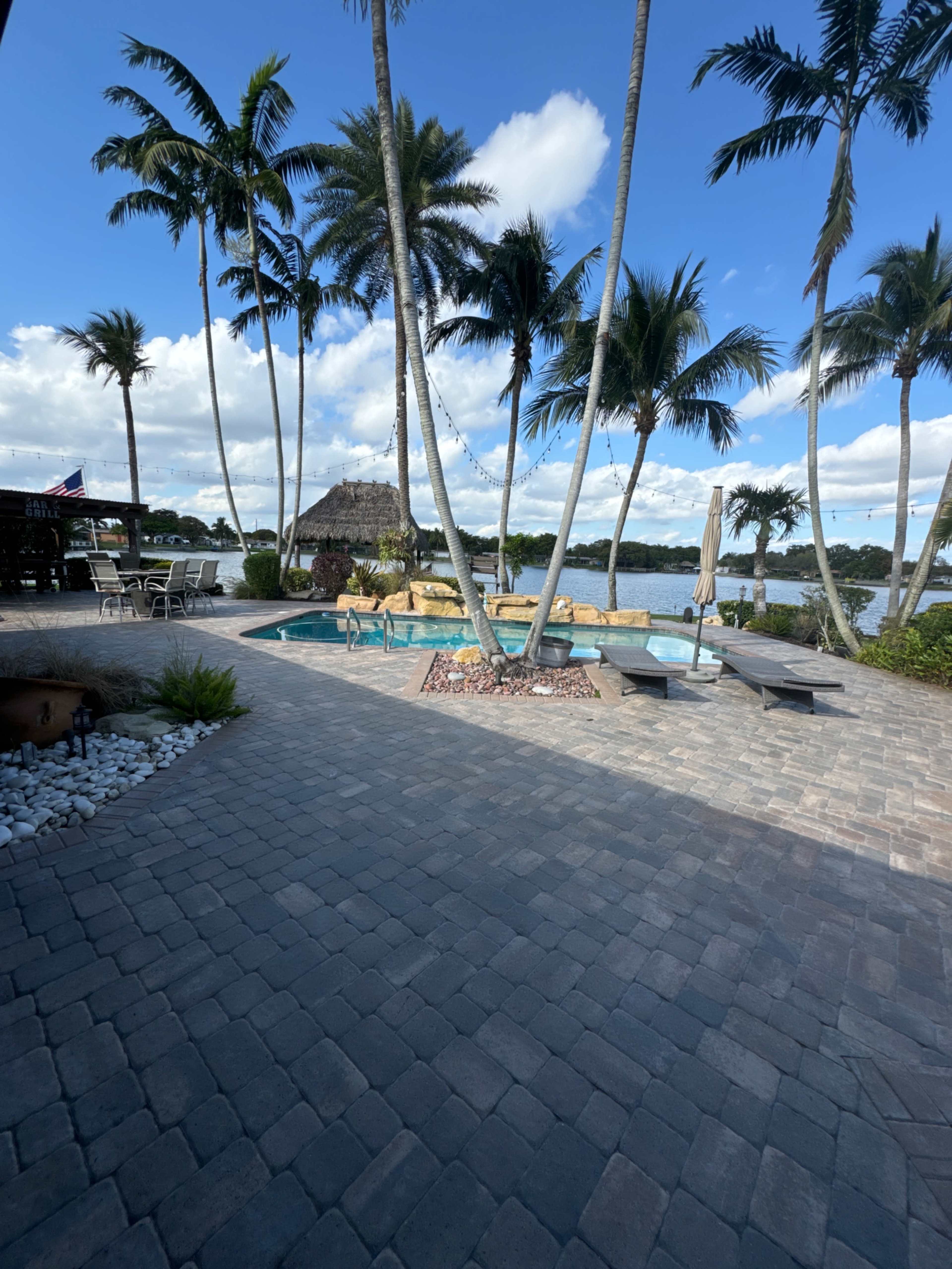 Playboy did a photo shoot at this pool and lake home utilizing the kitchen for makeup , the office for one shoot, and the pool for another Image in Pembroke Pines, Pembroke Pines, FL